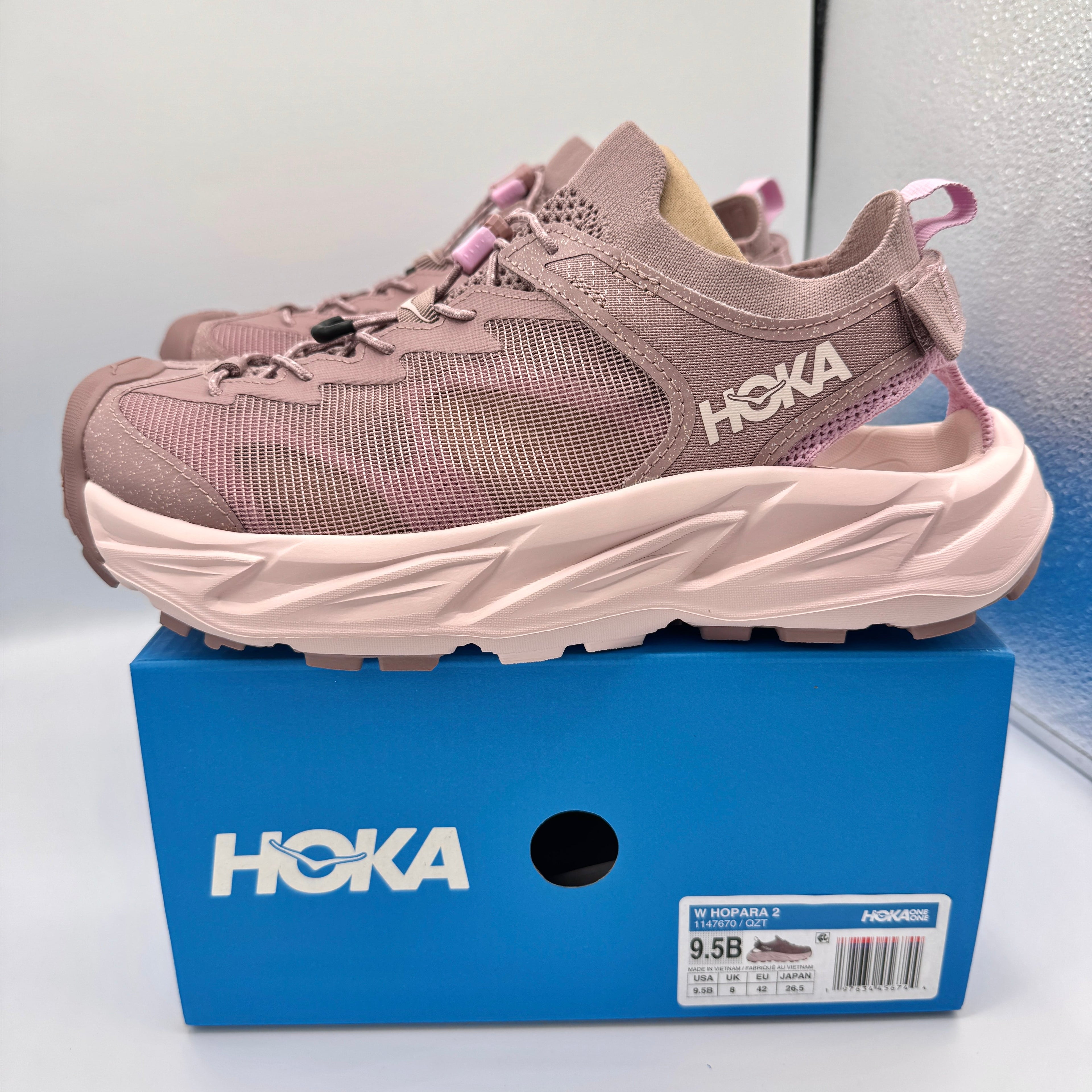 Hoka Hopara 2 Women’s Hiking Shoes in Quartzite / Cosmic Pearl
