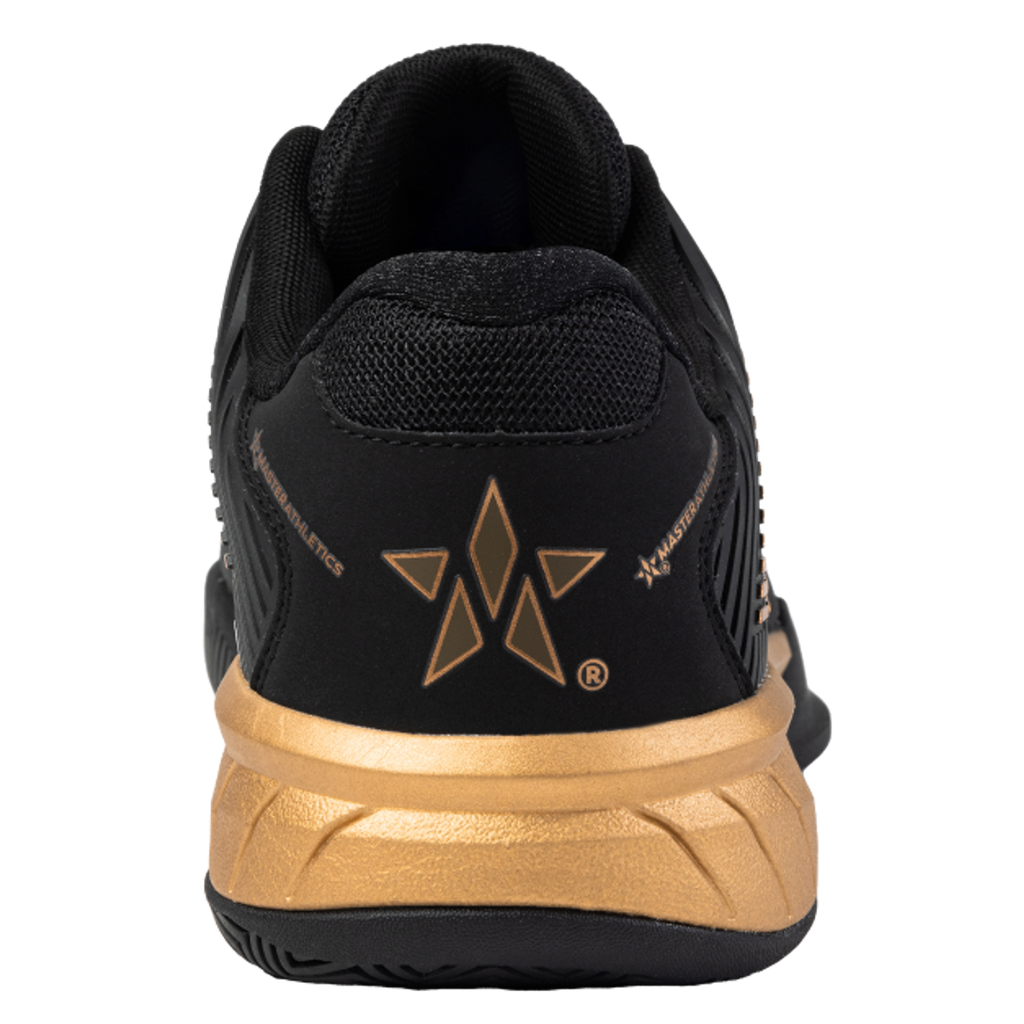 K-Swiss/Master Athletics Men's Hypercourt Express 2 Tennis Shoe (Black/Gold)