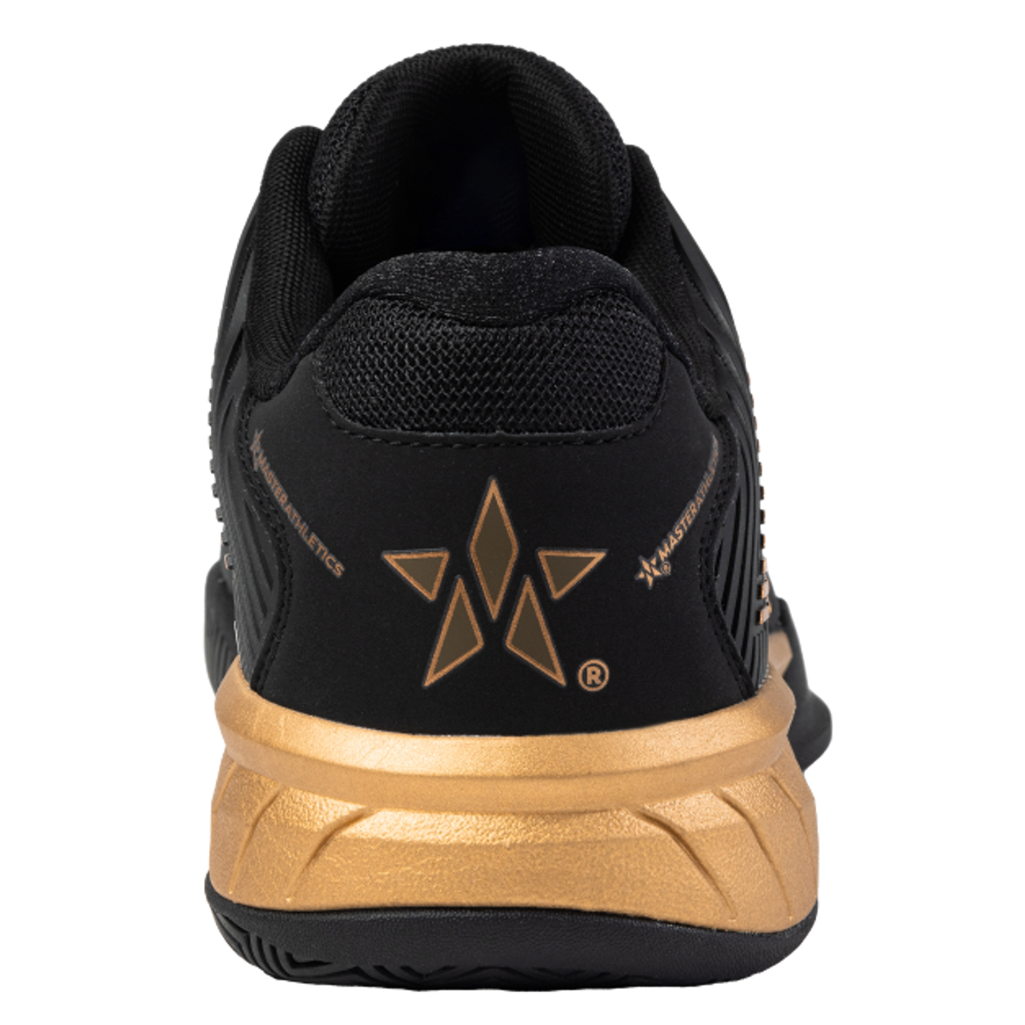 K-Swiss/Master Athletics Men's Hypercourt Express 2 Tennis Shoe (Black/Gold)