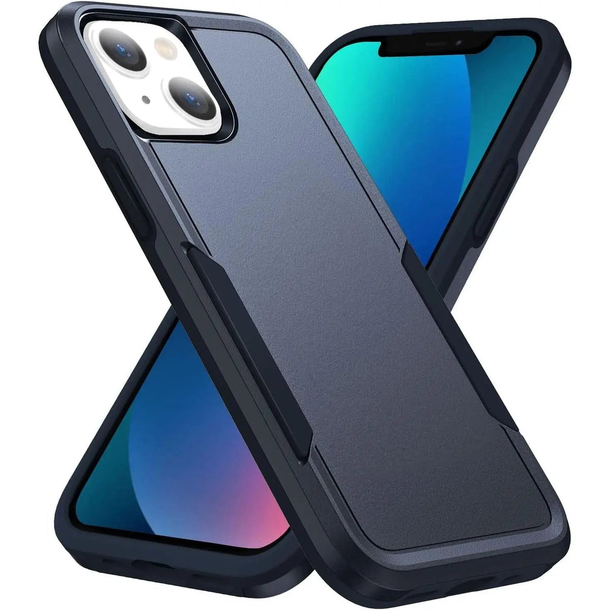 Entronix Case Compatible with iPhone 14 Plus - Soft-Touch Dual-Layer Sleek Cover
