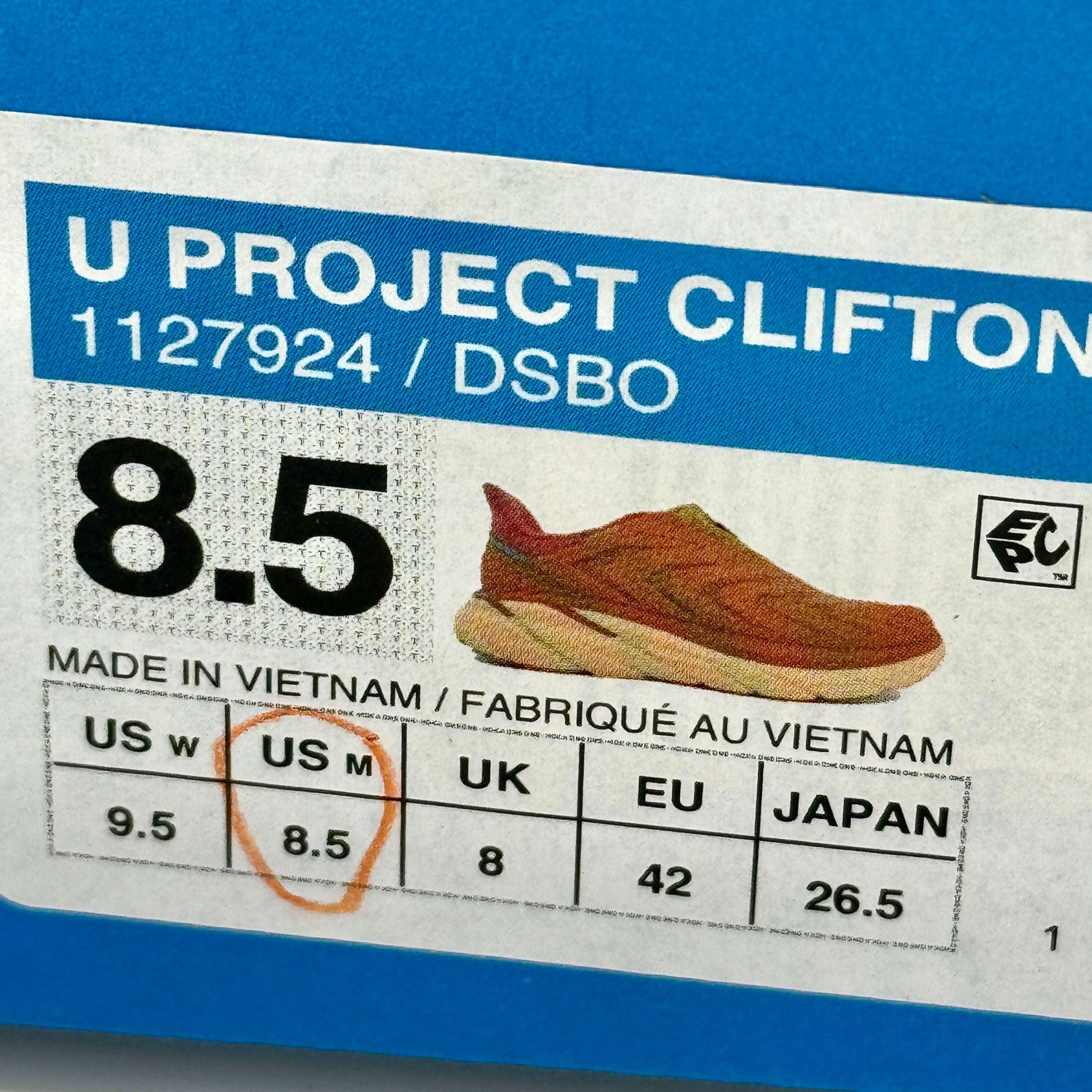 Hoka Project Clifton Unisex Shoes - Orange Desert Sun Burnt Ochre DSBO