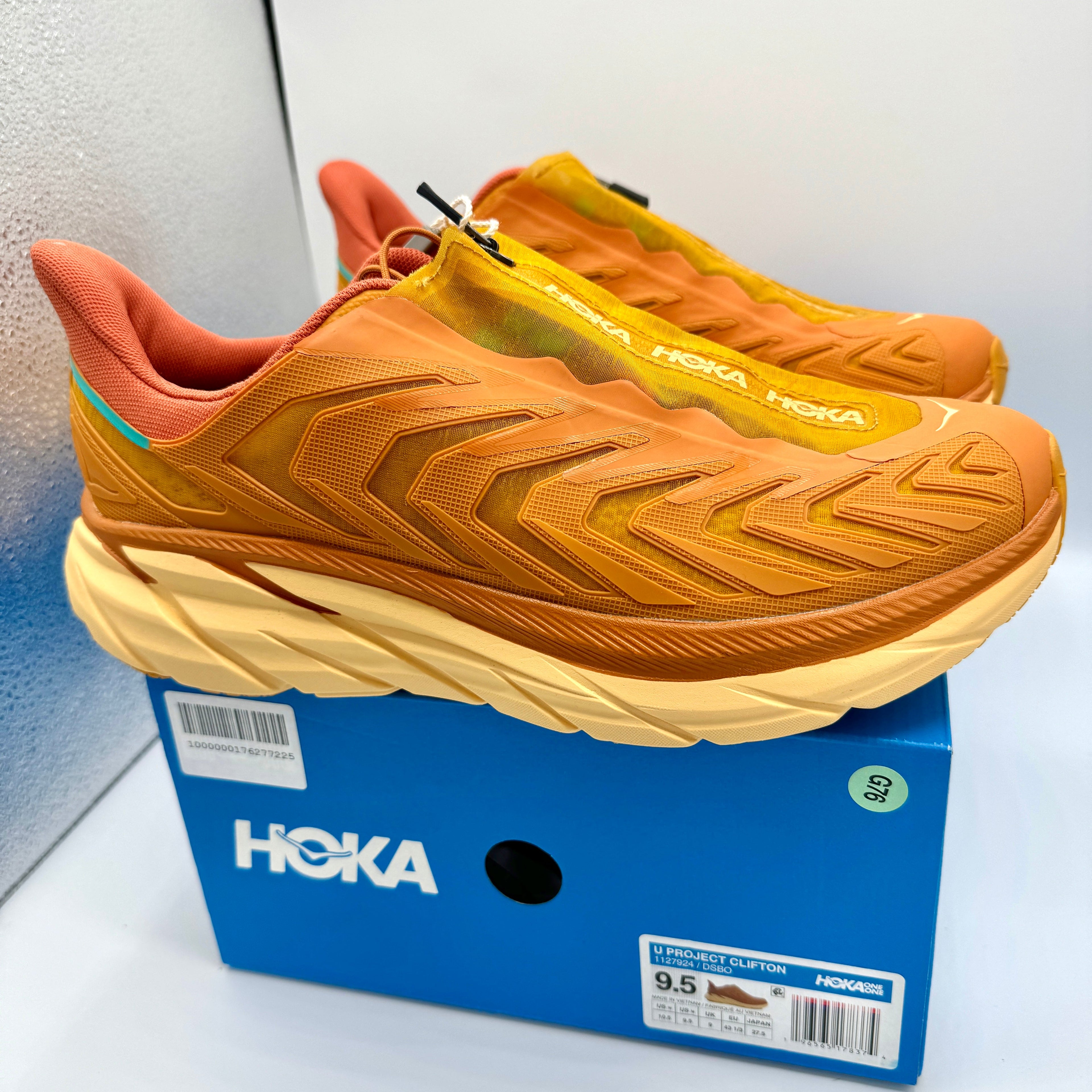 Hoka Project Clifton Unisex Shoes - Orange Desert Sun Burnt Ochre DSBO