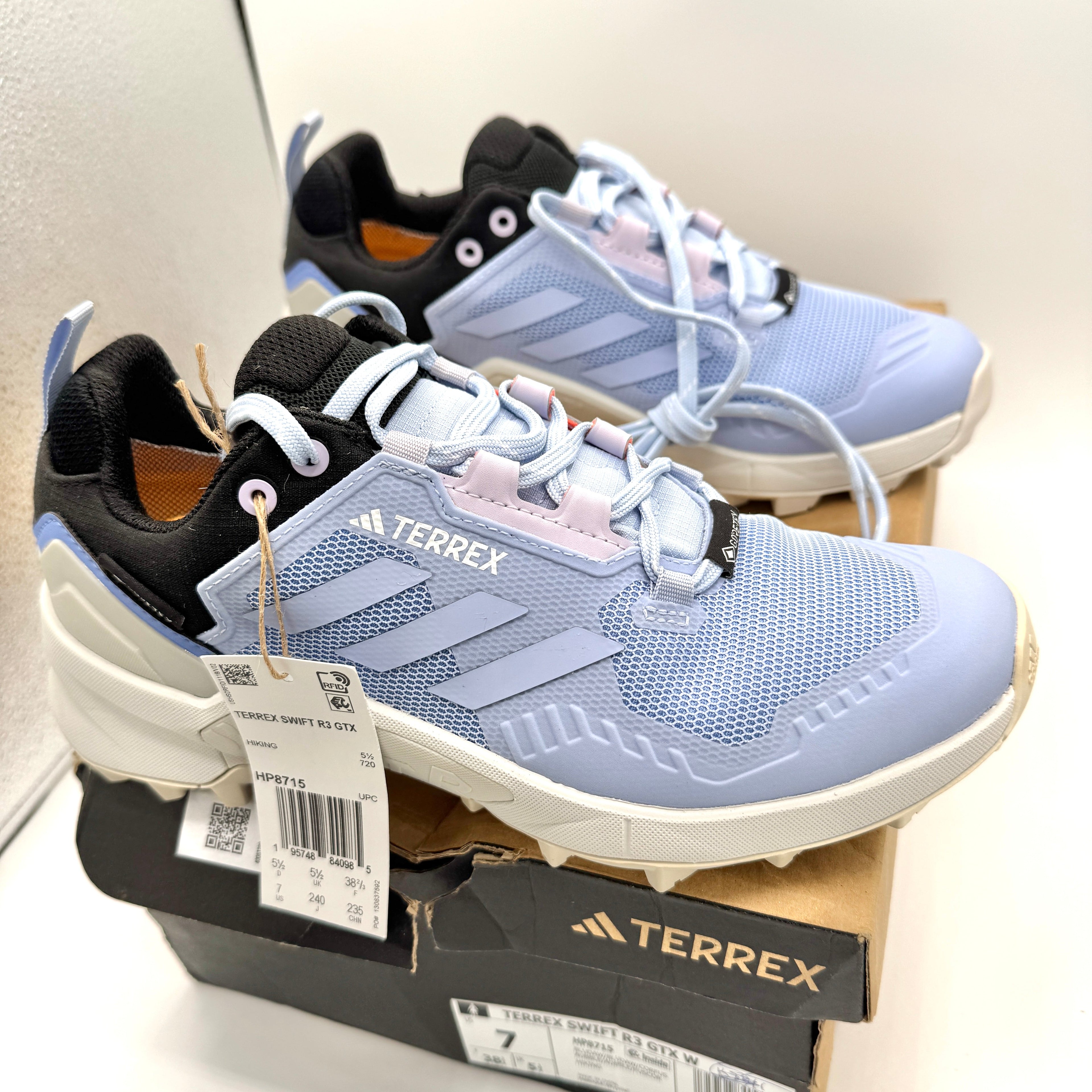Adidas Terrex Swift R3 GTX Goretex Women’s - Blue Periwnkle Hiking Shoes
