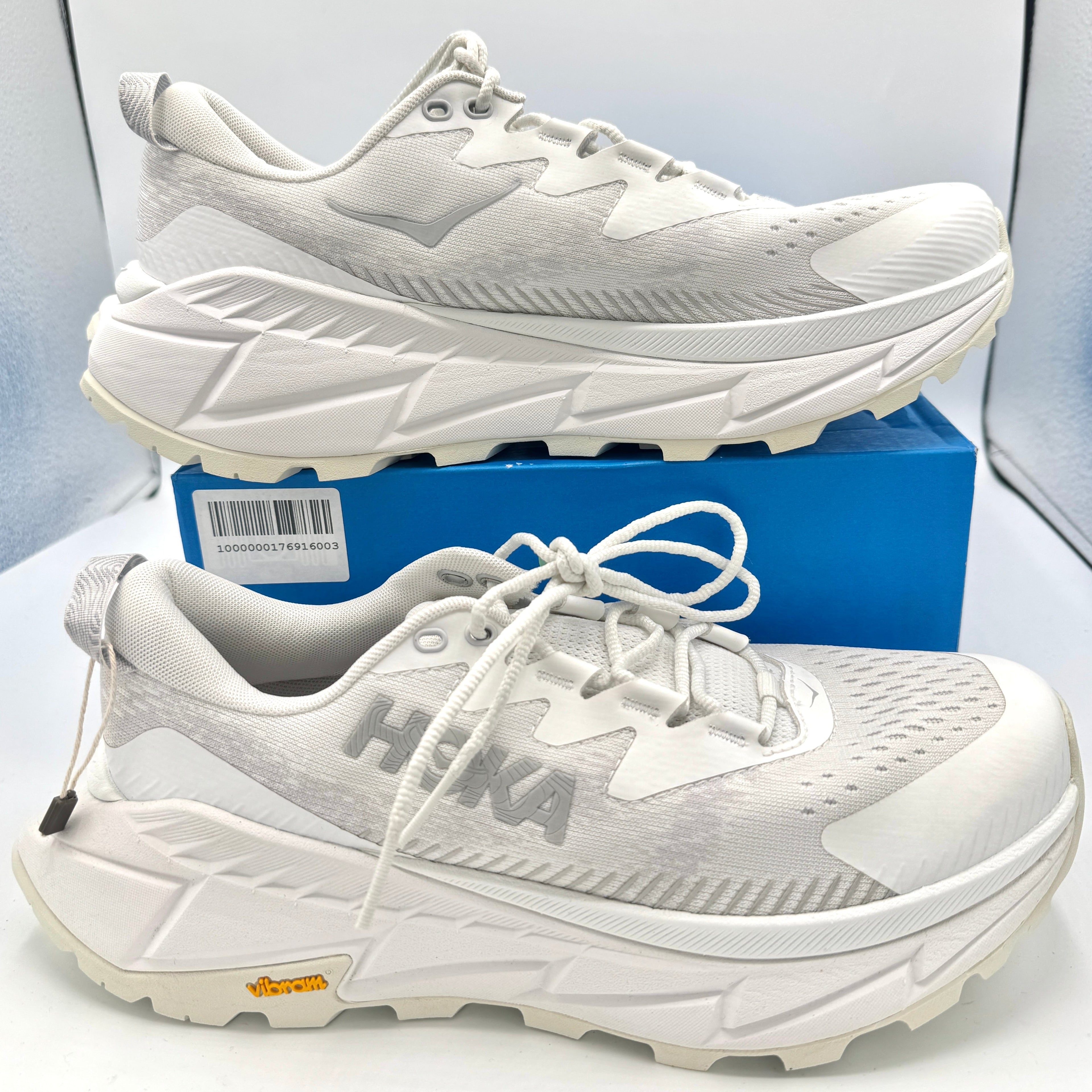 Hoka Skyline Float X U Unisex White Trail Running Shoes
