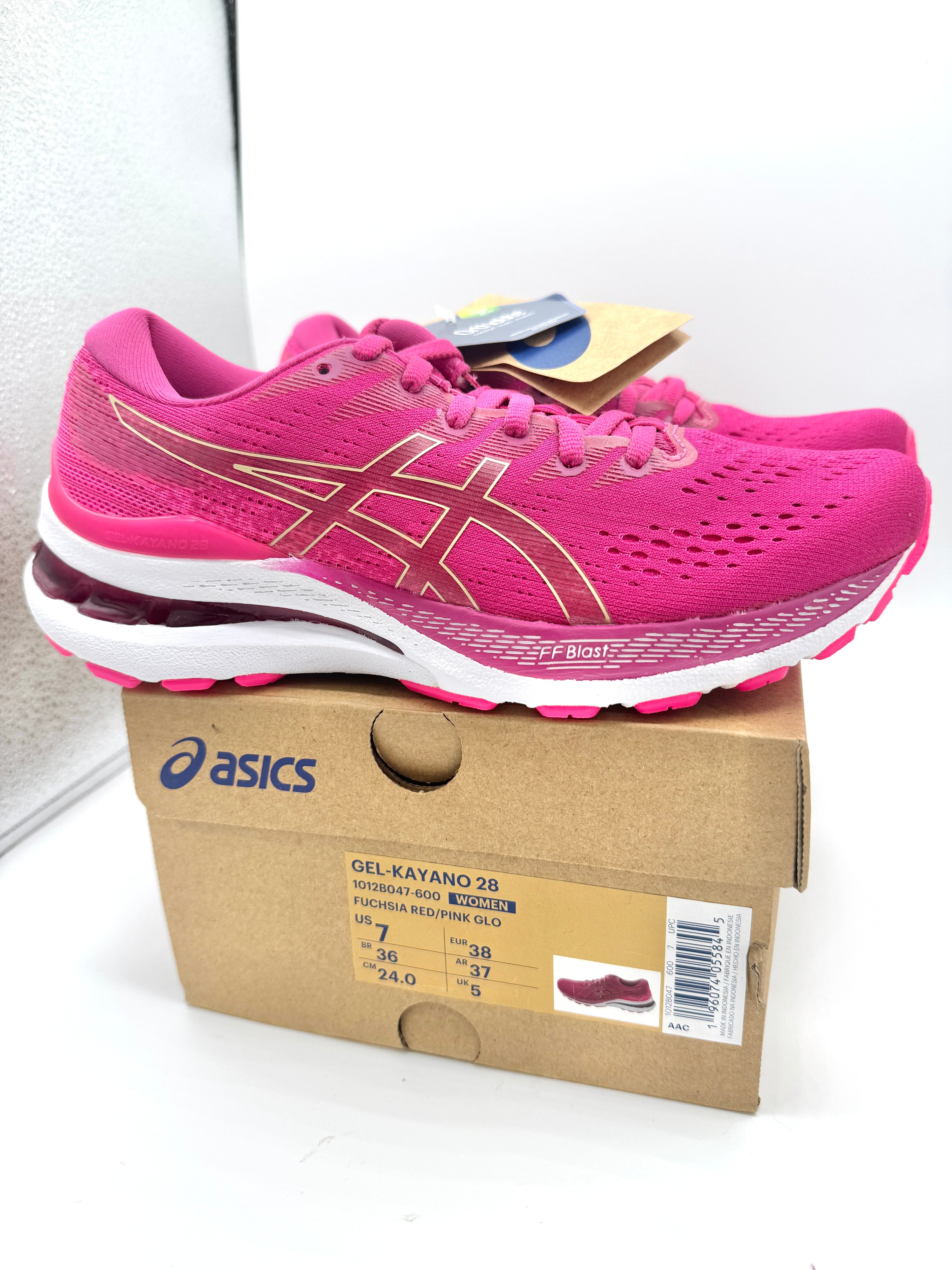 Asics Women’s Gel Kayano 28 - Fuchsia Red / Pink Glow