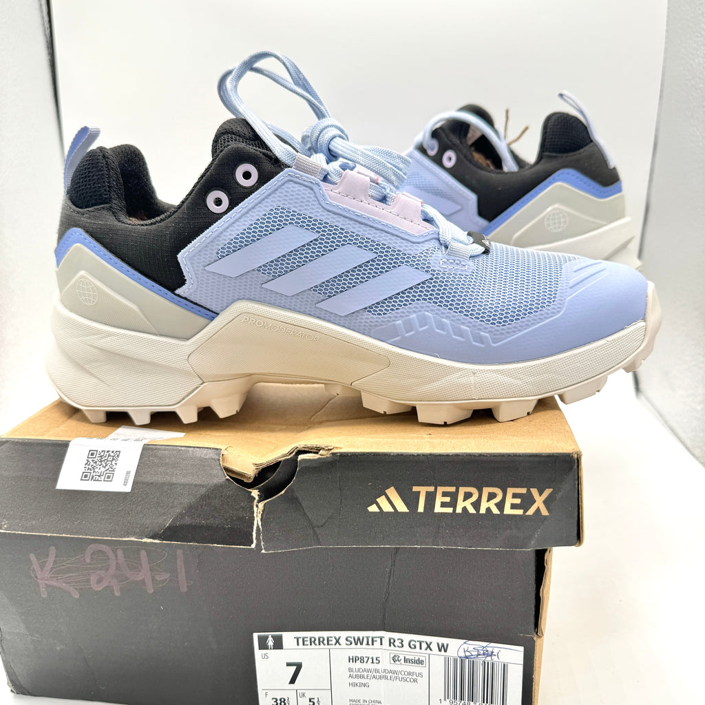 Adidas Terrex Swift R3 GTX Goretex Women’s - Blue Periwnkle Hiking Shoes