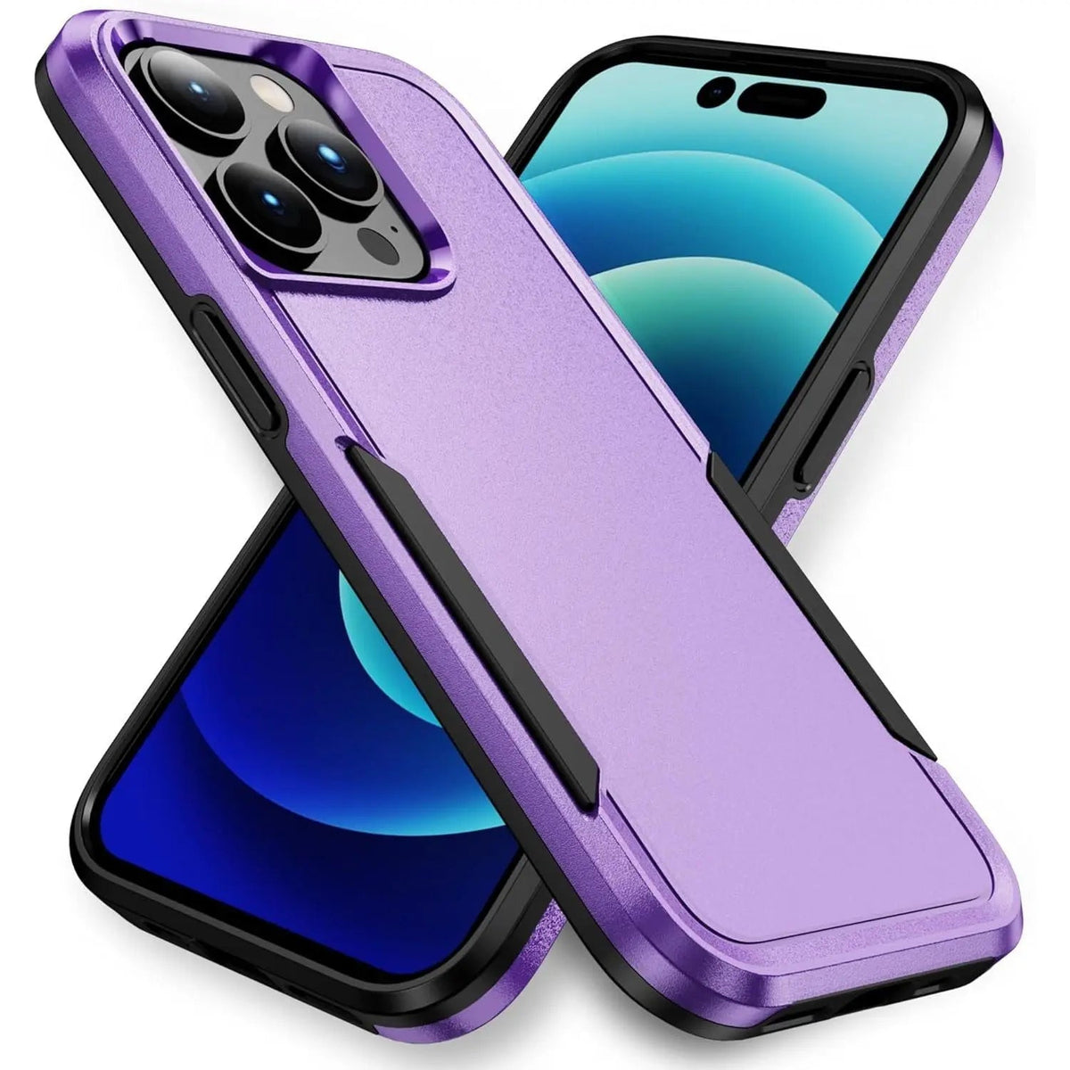 Entronix Case Compatible with iPhone 14 Pro Max - Soft-Touch Dual-Layer Sleek Cover
