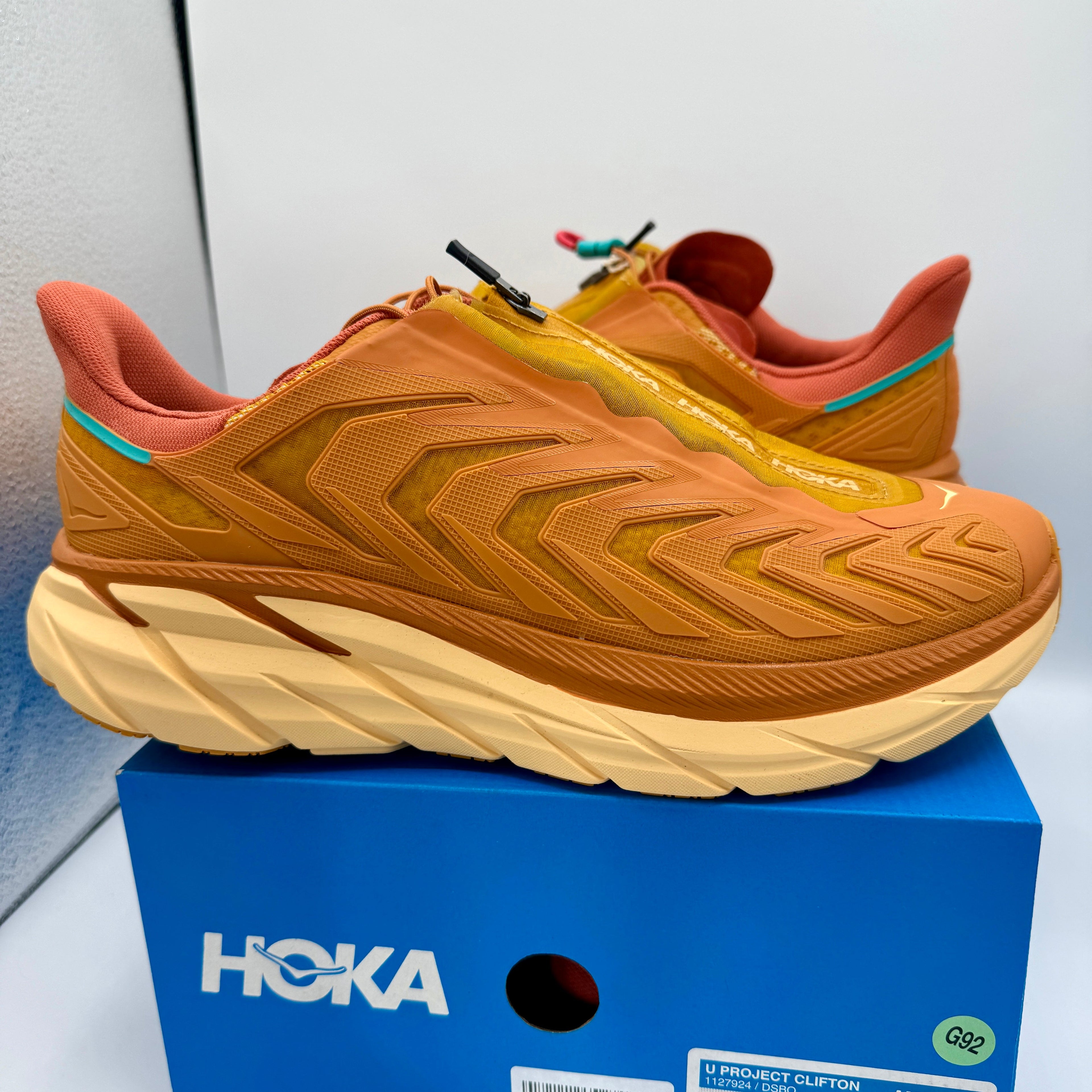 Hoka Project Clifton Unisex Shoes - Orange Desert Sun Burnt Ochre DSBO