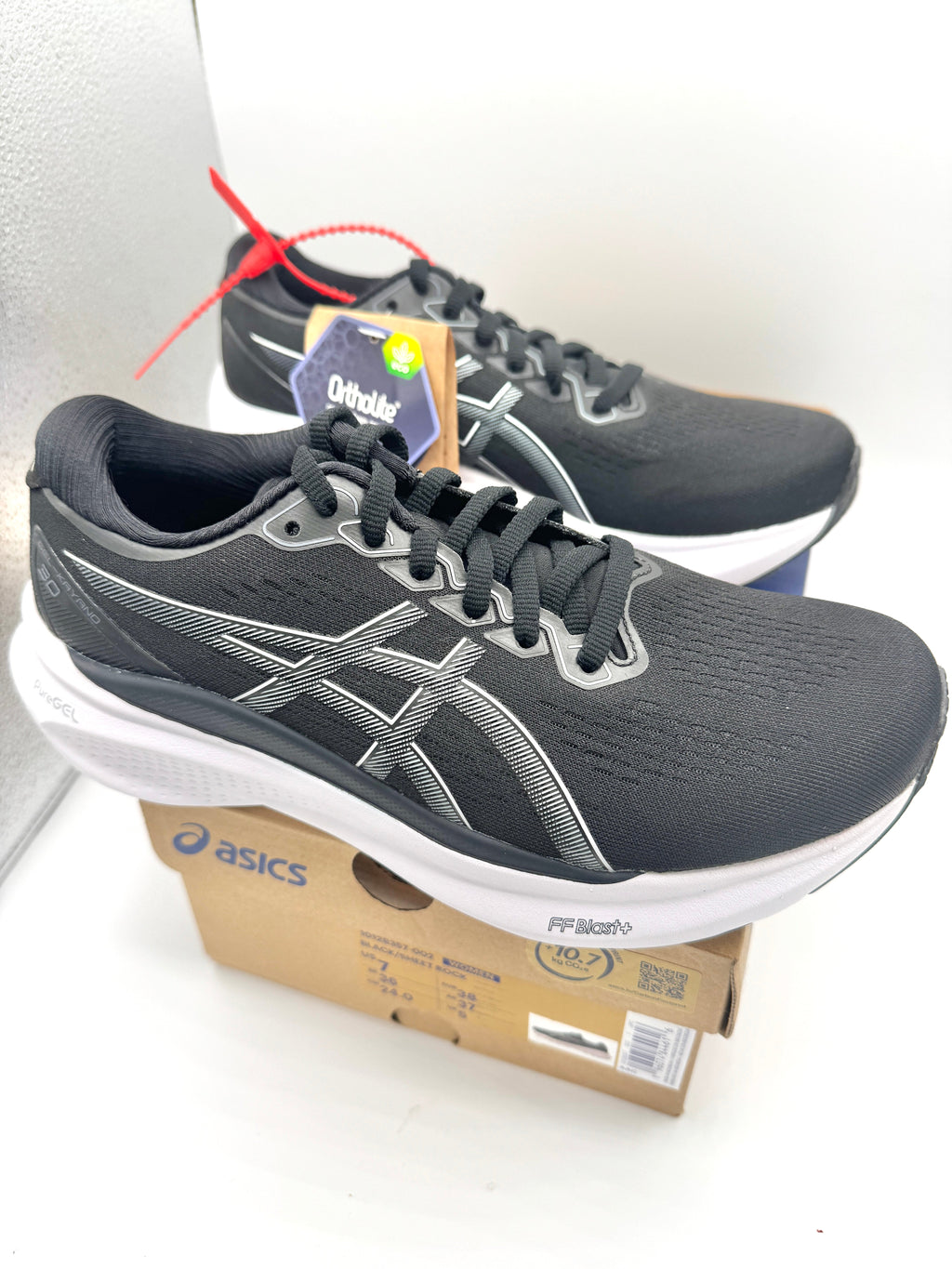 Asics Women’s Gel Kayano 30 - Black Sheet Rock , Regular Width