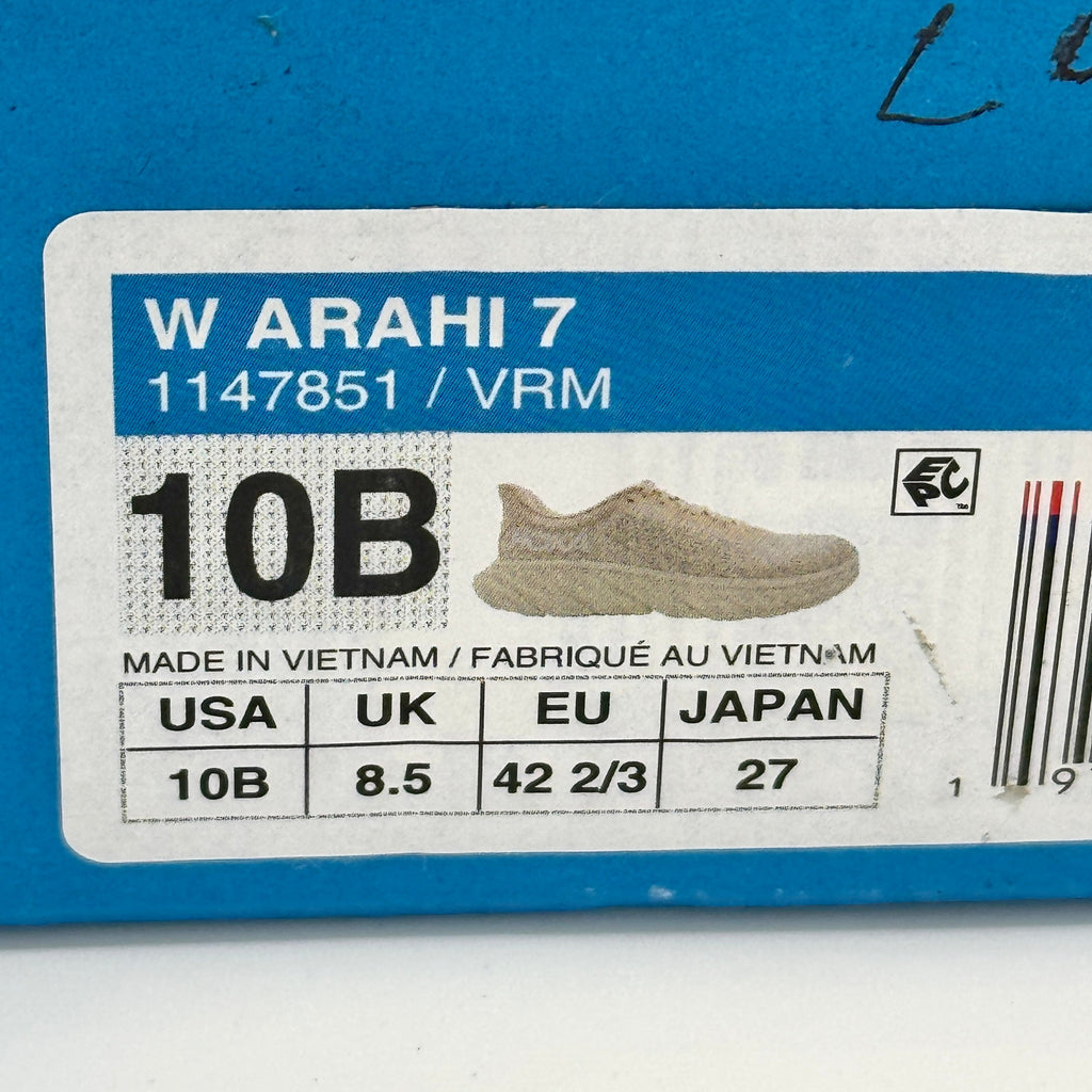 Hoka Arahi 7 Women’s Running Shoes in Vanilla Cream VRM