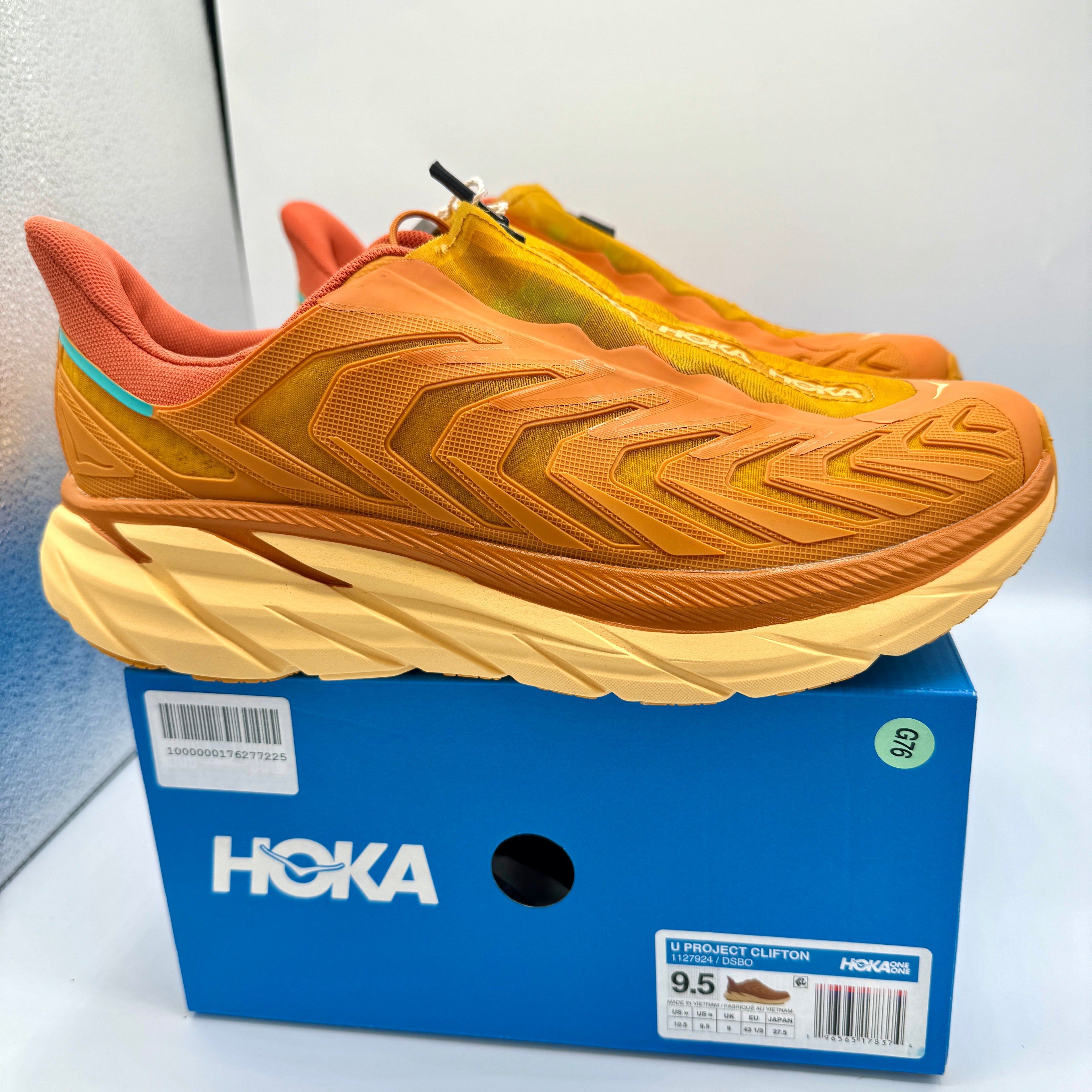 Hoka Project Clifton Unisex Shoes - Orange Desert Sun Burnt Ochre DSBO