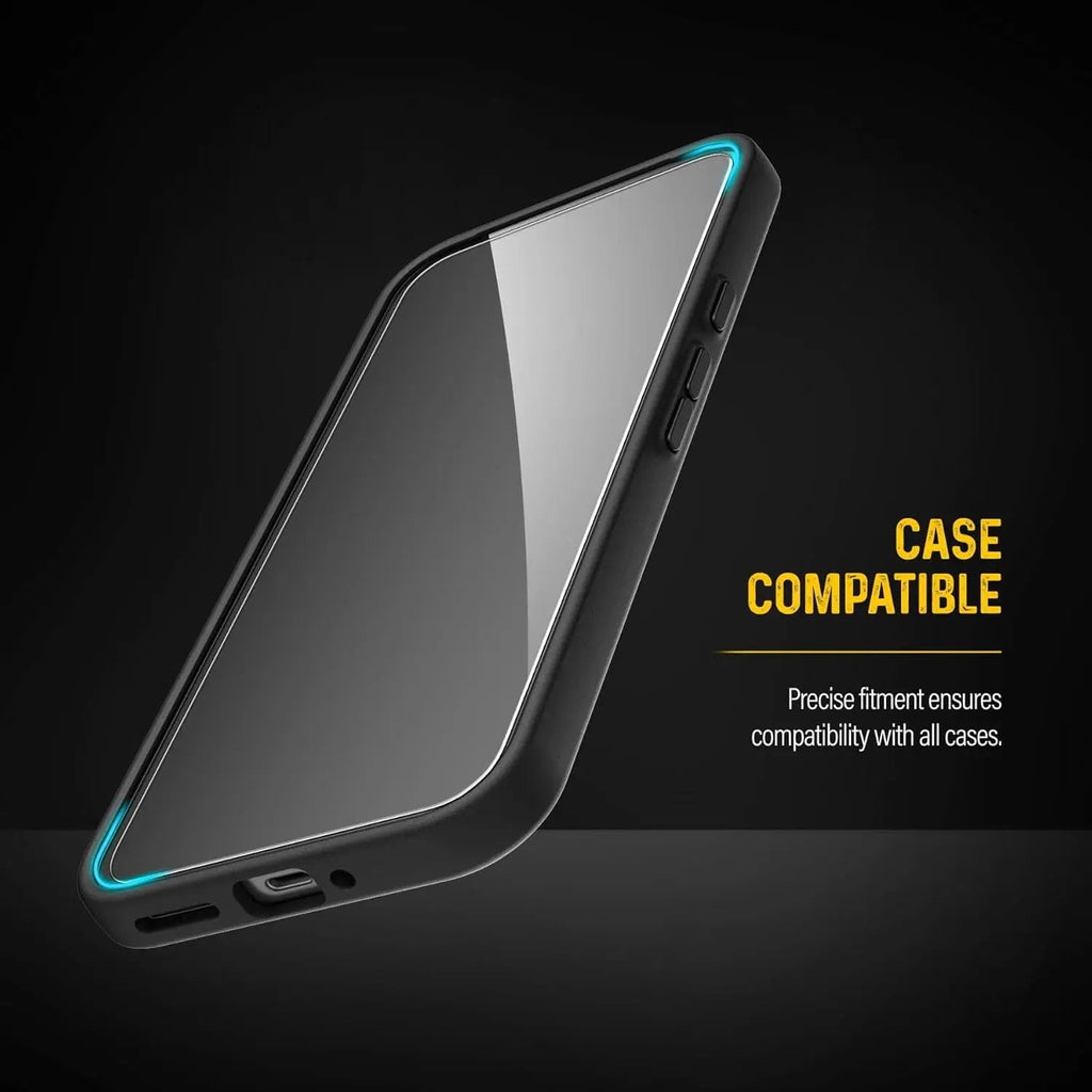 Entronix Clear Screen Protector Compatible with Pixel 6a - 3-Piece Combo