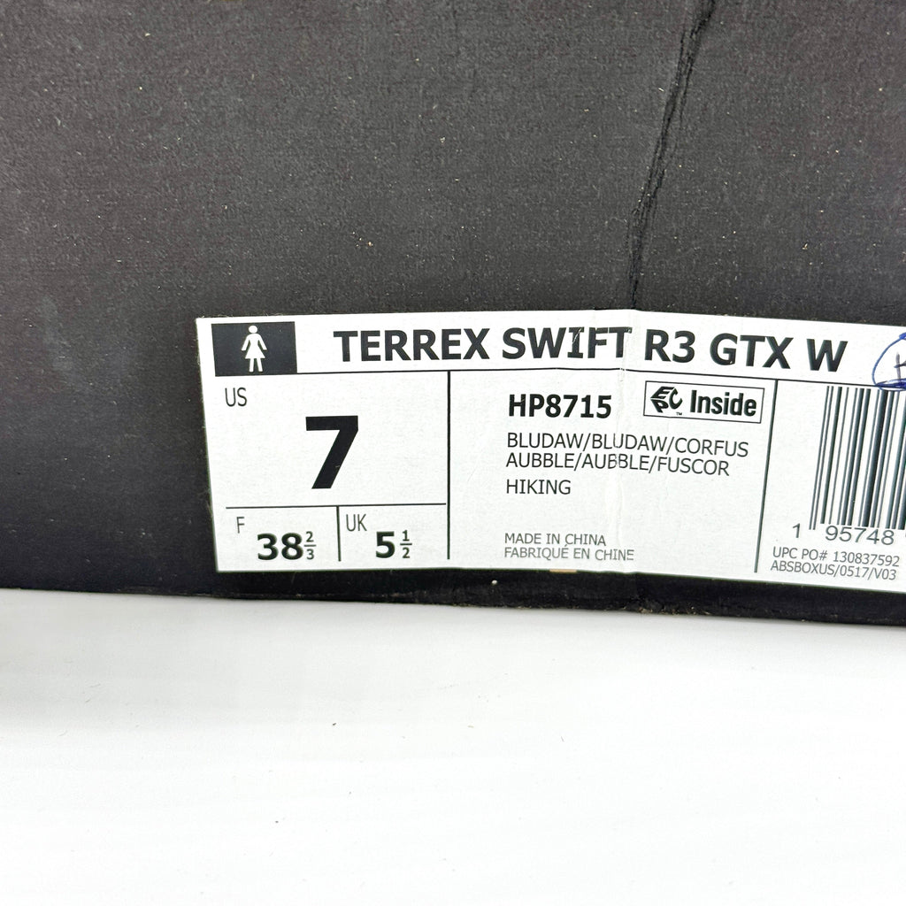 Adidas Terrex Swift R3 GTX Goretex Women’s - Blue Periwnkle Hiking Shoes