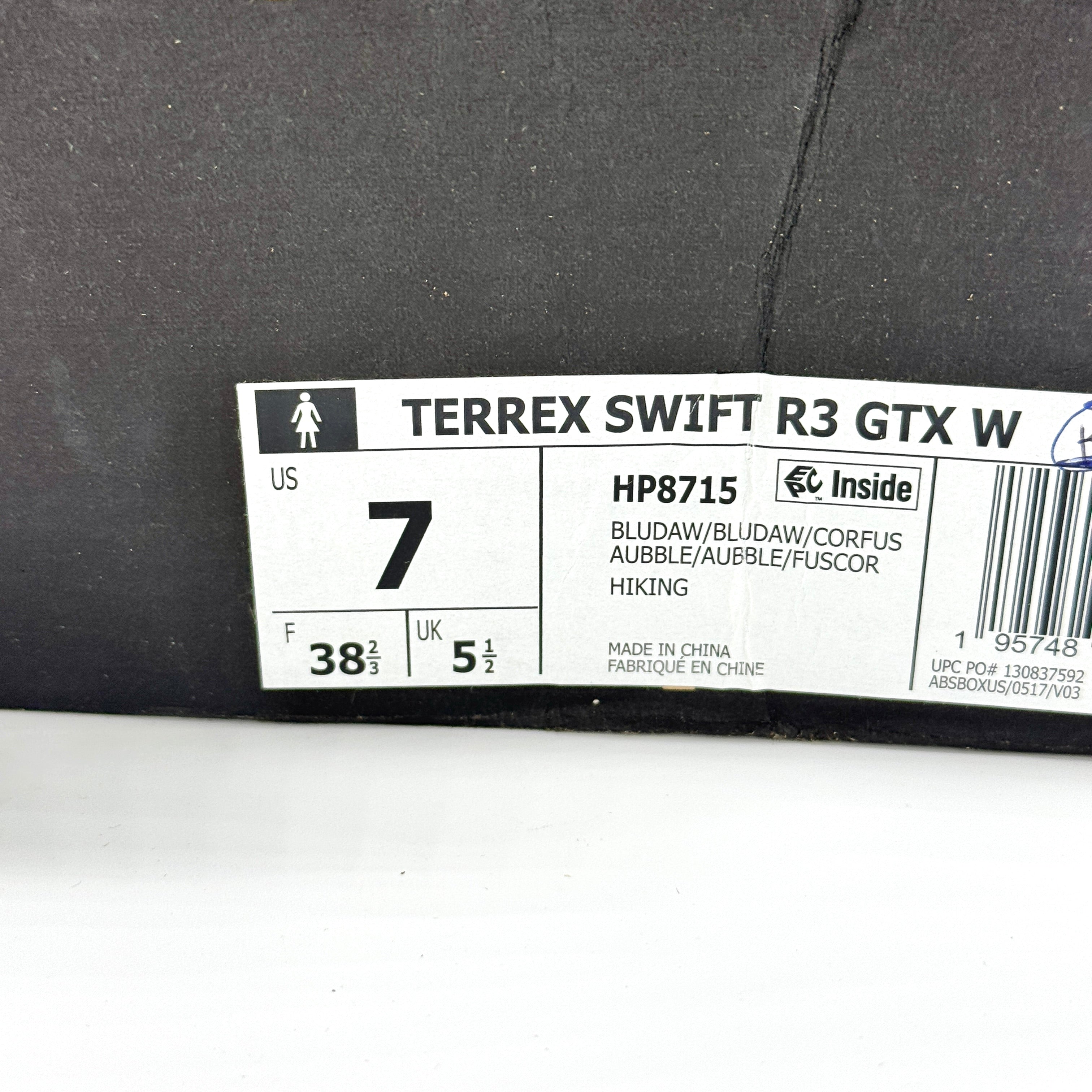 Adidas Terrex Swift R3 GTX Goretex Women’s - Blue Periwnkle Hiking Shoes