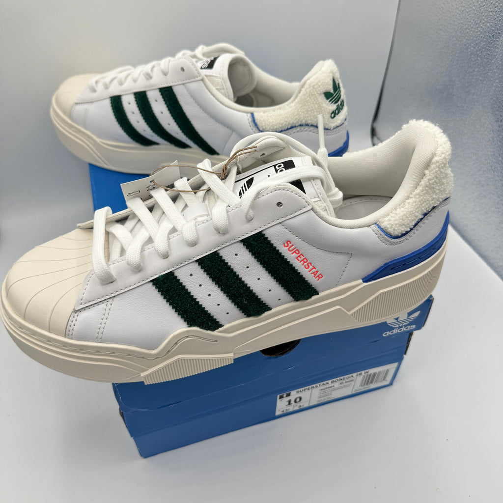 Adidas Stan Smith Bonega Platform Women’s Sneaker 2B sherpa heel white green