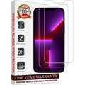 Entronix Clear Screen Protector Compatible with iPhone 12 Mini - 2-Piece Combo