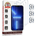 Entronix Clear Screen Protector & Camera Lens Protector Compatible with iPhone 11 Pro Max - 6-Piece Combo