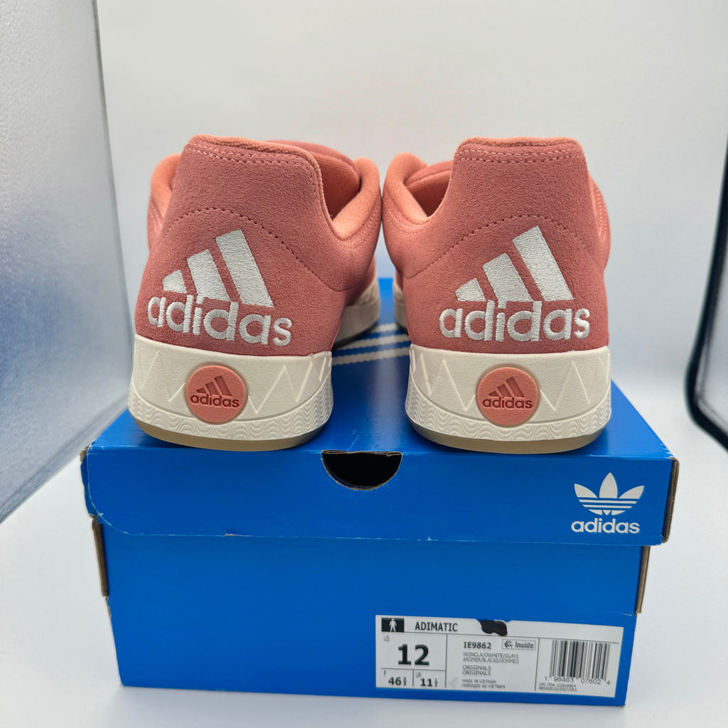 Adidas Originals Adimatic Sneakers Wonderclay Salmon Shoes Suede Leather