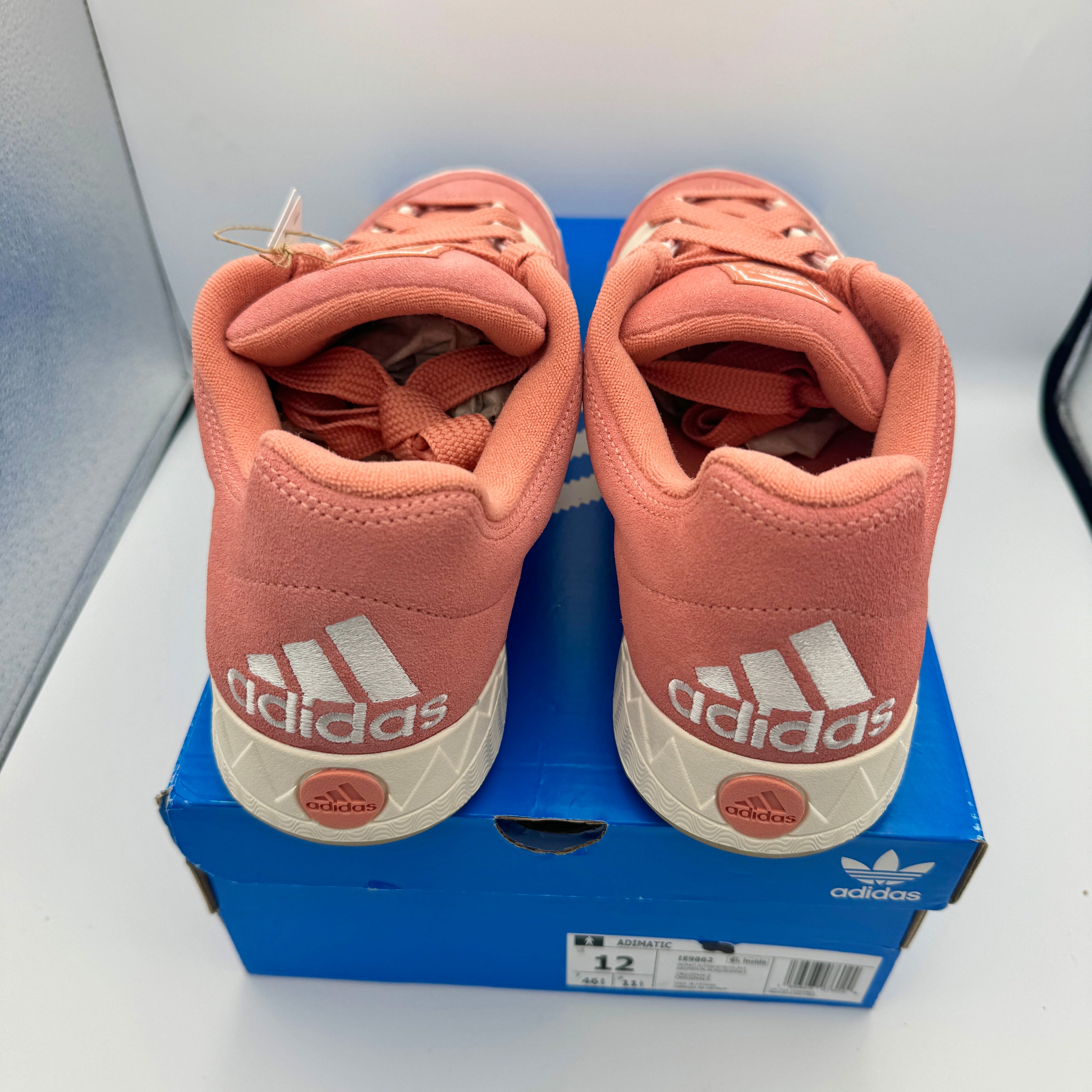 Adidas Originals Adimatic Sneakers Wonderclay Salmon Shoes Suede Leather