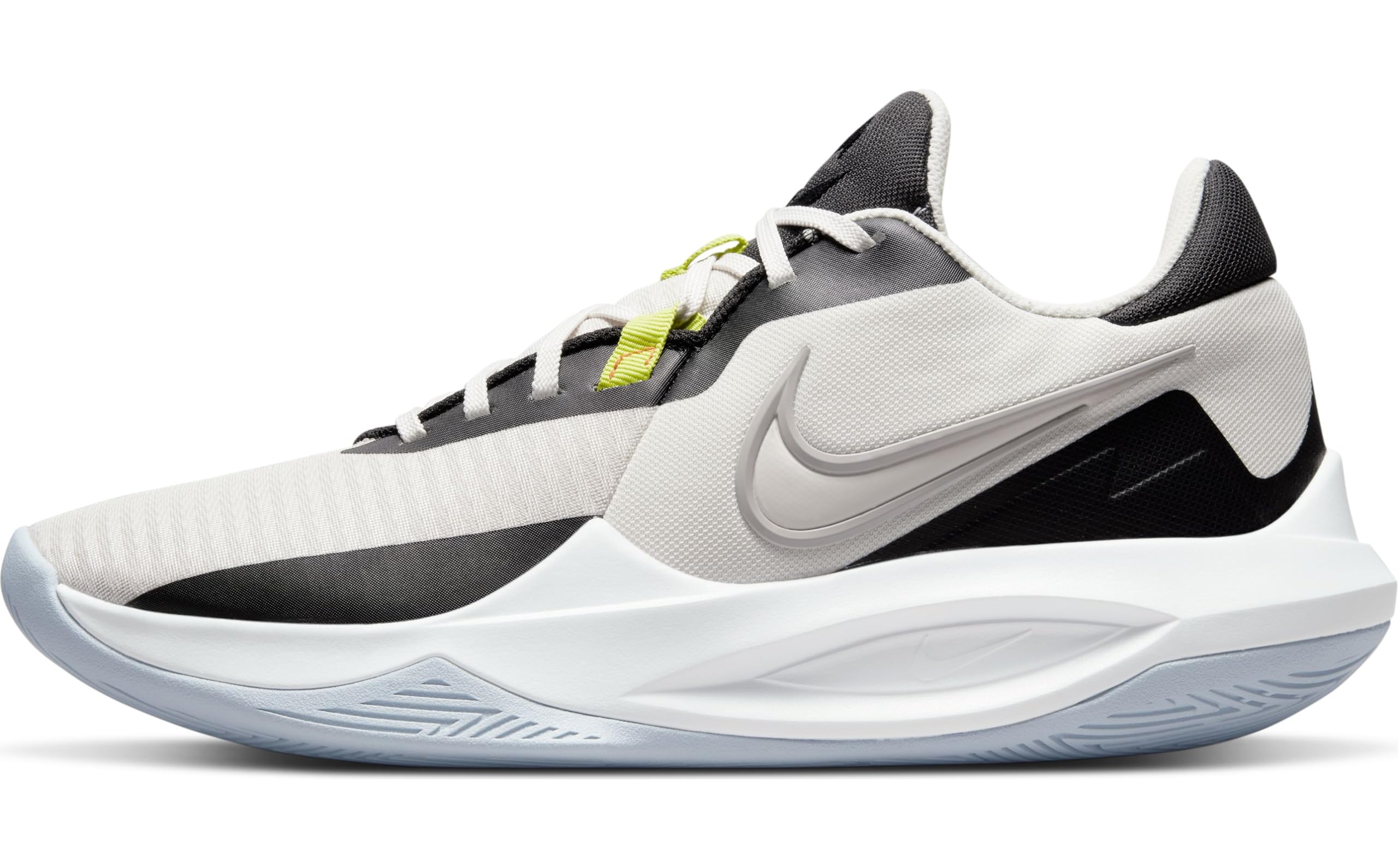 Nike Precision VI Mens Basketball Trainers DD9535 Sneakers Shoes (UK 7.5 US 8.5 EU 42 Phantom Iron ore Black 004)
