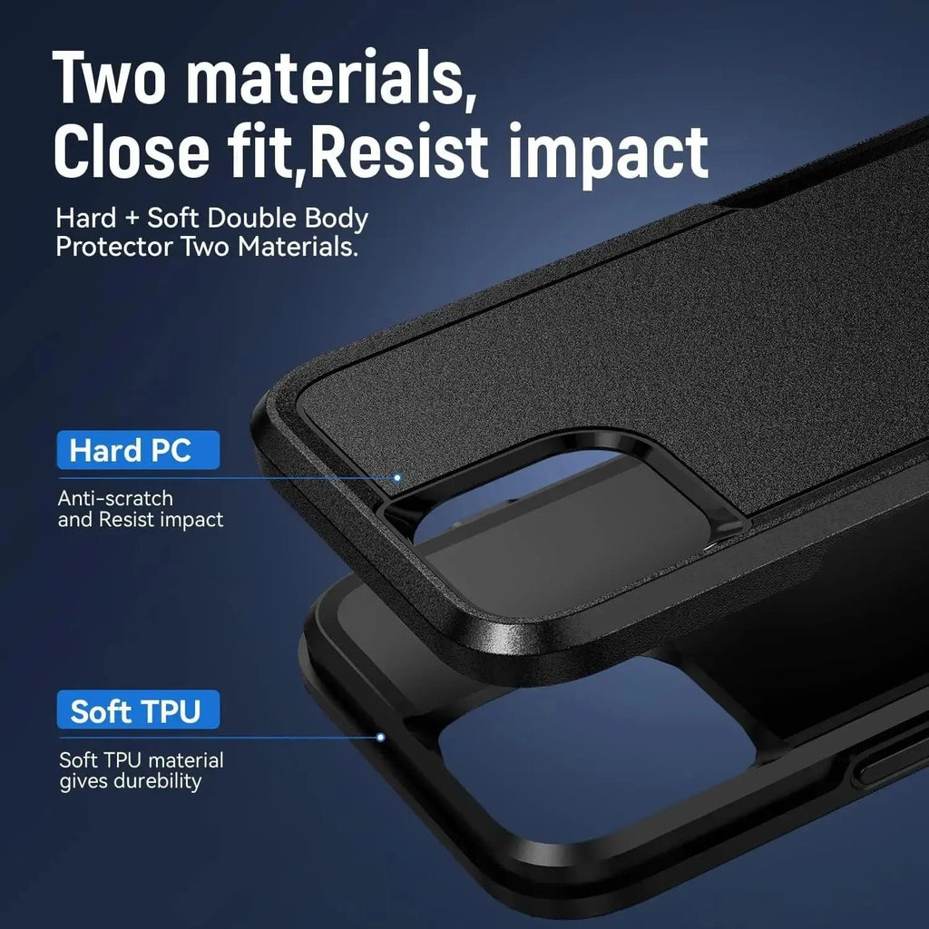 Entronix Case Compatible with iPhone 8/7/SE (2nd Gen) - Soft-Touch Dual-Layer Sleek Cover