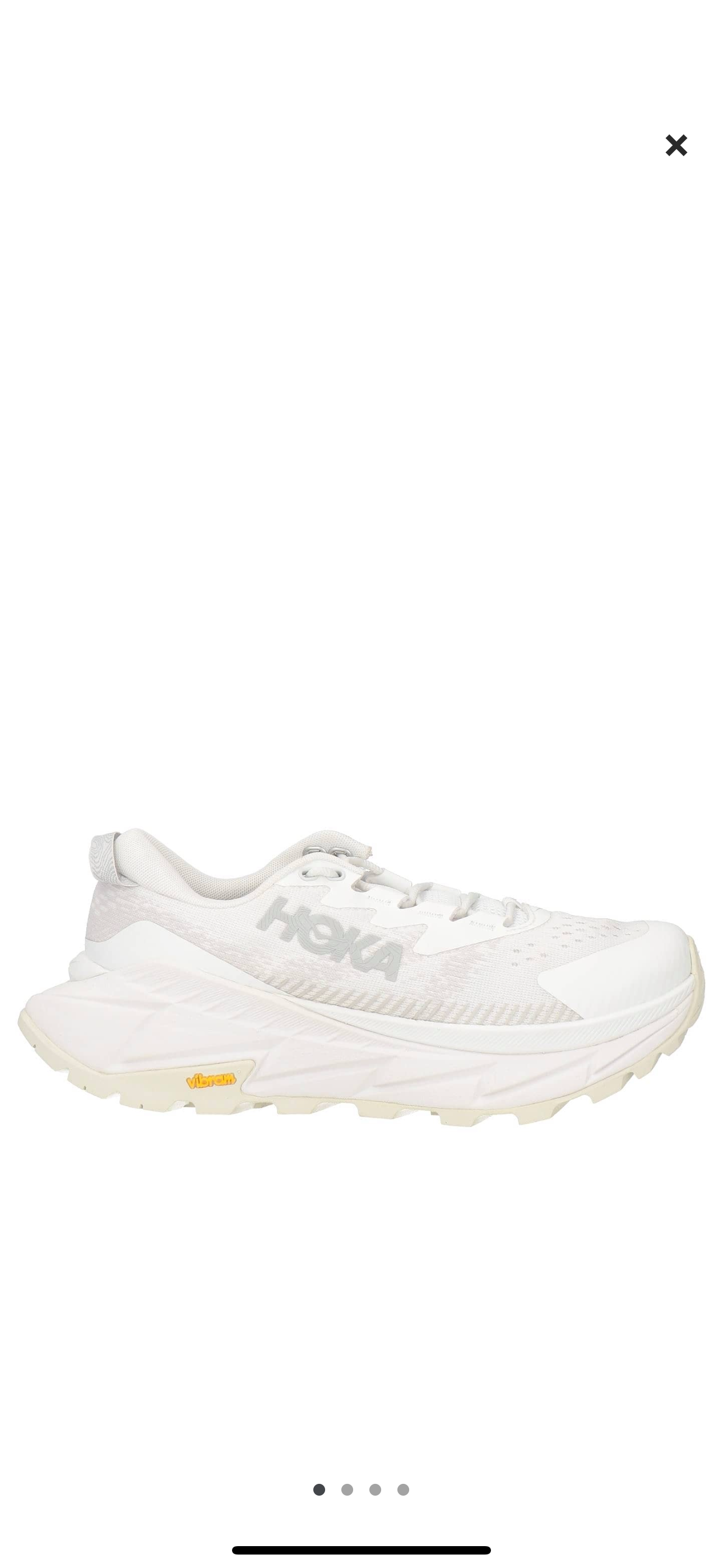 Hoka Skyline Float X U Unisex White Trail Running Shoes