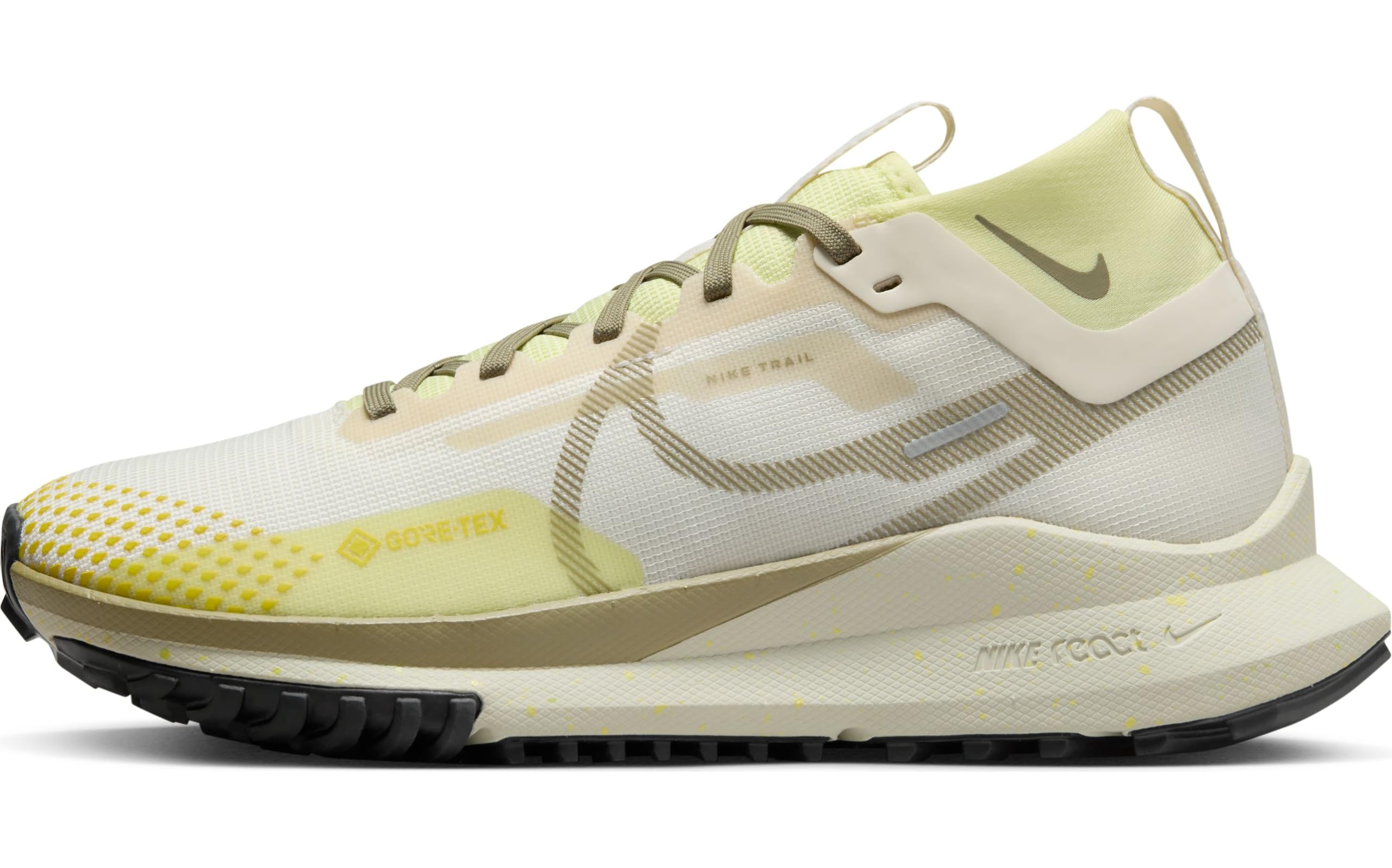 NIKE Womens Running Low Pale Ivory Neutral Olive Luminous Green 10.5