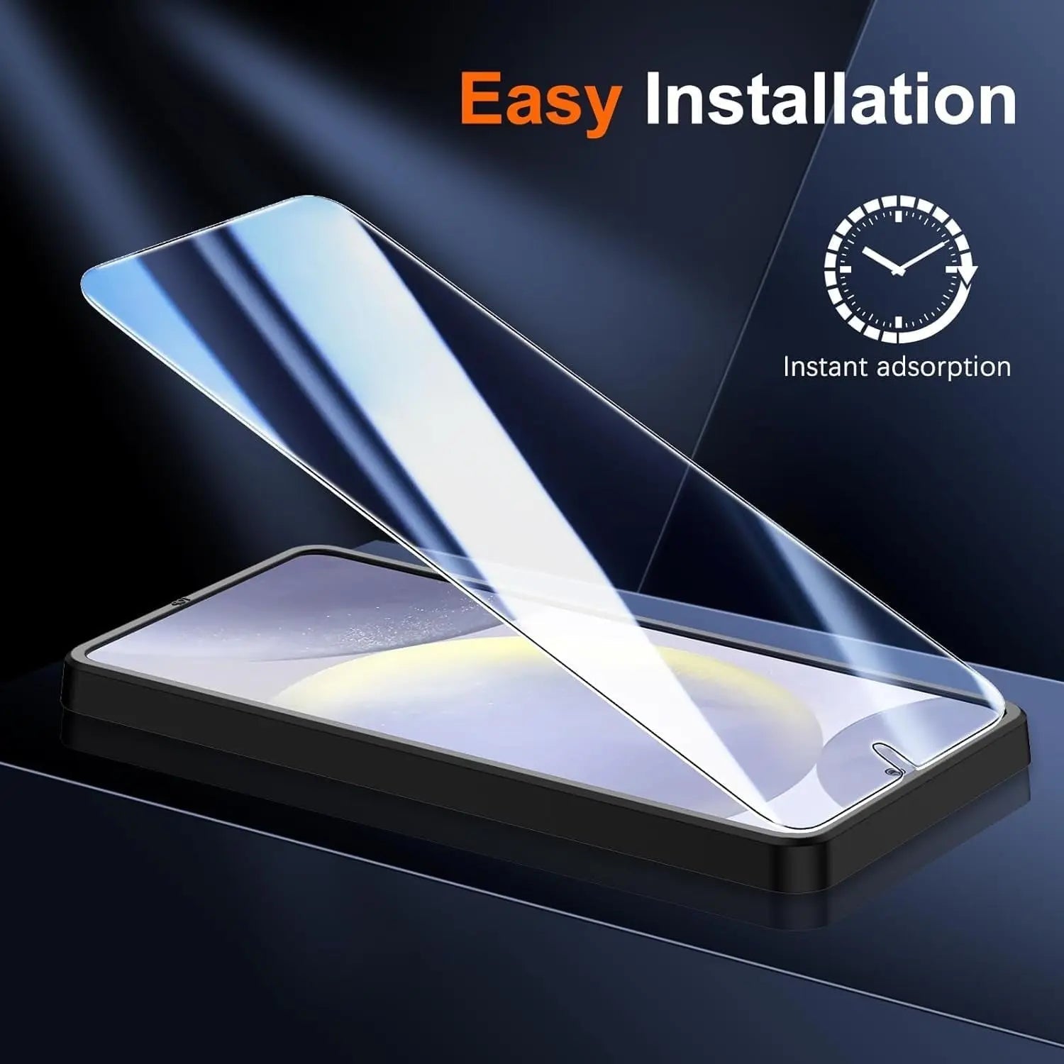 Entronix Clear Screen Protector Compatible with Pixel 6a - 3-Piece Combo