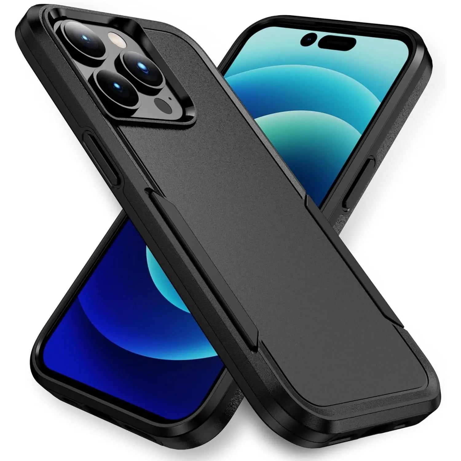Entronix Case Compatible with iPhone 14 Pro Max - Soft-Touch Dual-Layer Sleek Cover