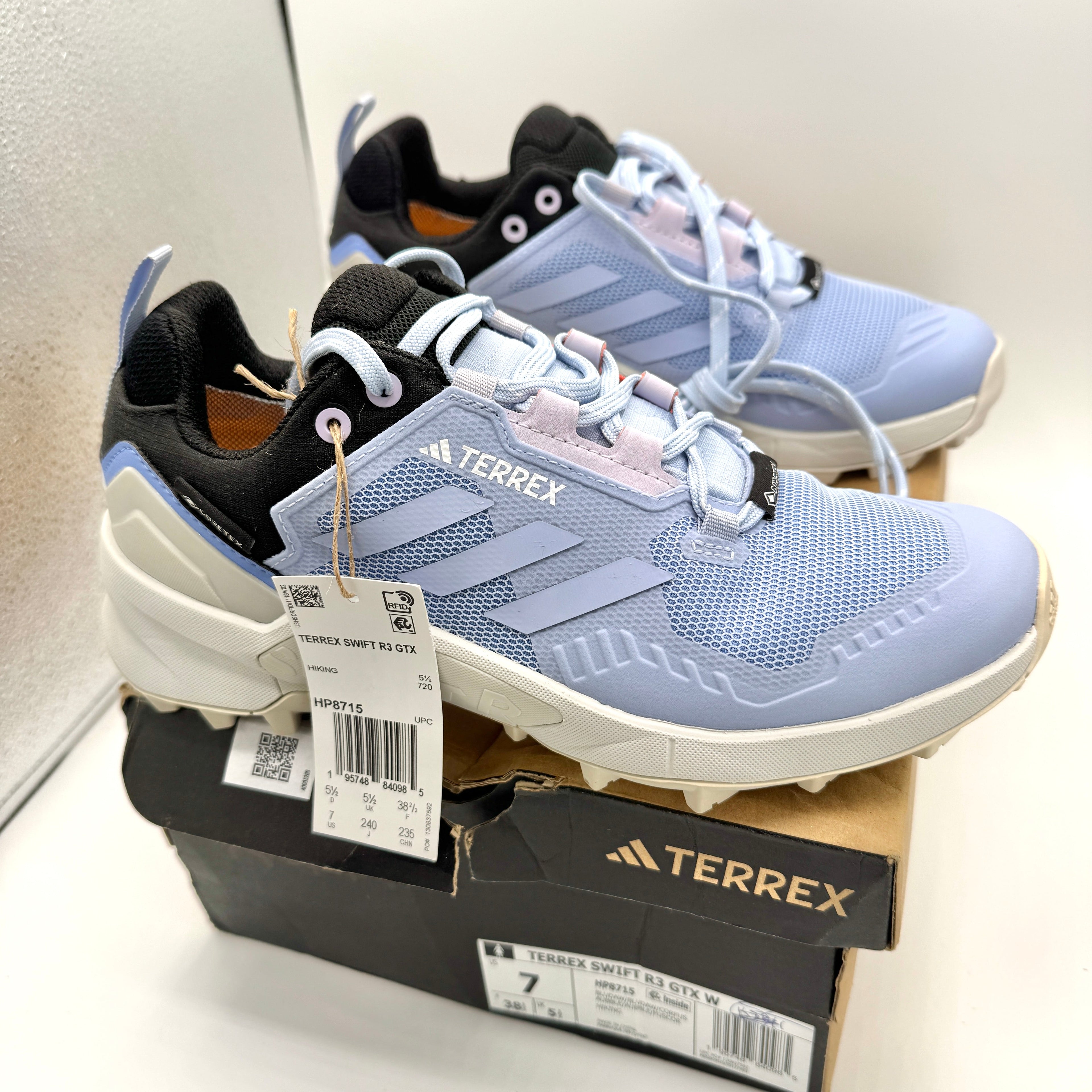 Adidas Terrex Swift R3 GTX Goretex Women’s - Blue Periwnkle Hiking Shoes