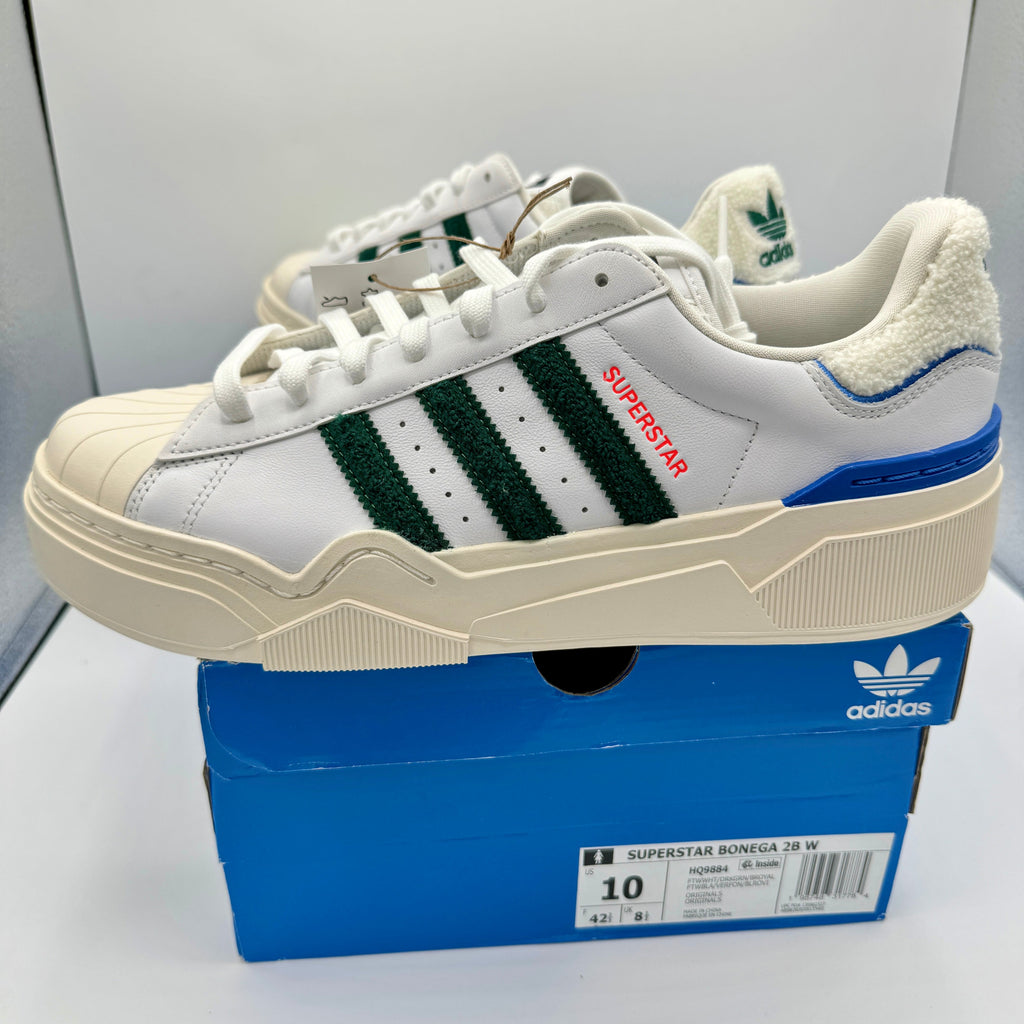 Adidas Stan Smith Bonega Platform Women’s Sneaker 2B sherpa heel white green