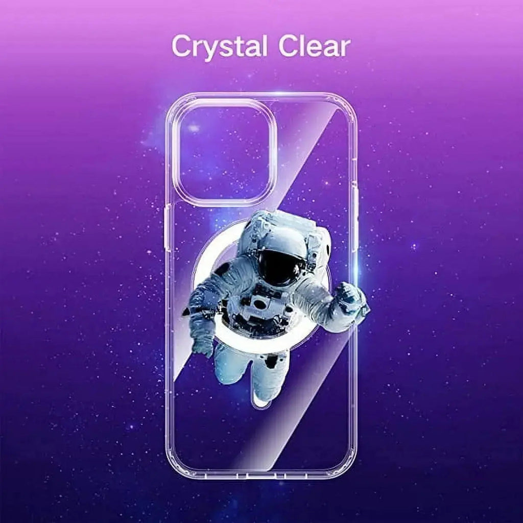 Entronix Bundle Compatible with iPhone 13 - [Magnetic] Clear Case, 1 Clear Screen Protector & 1 Camera Lens Protectors