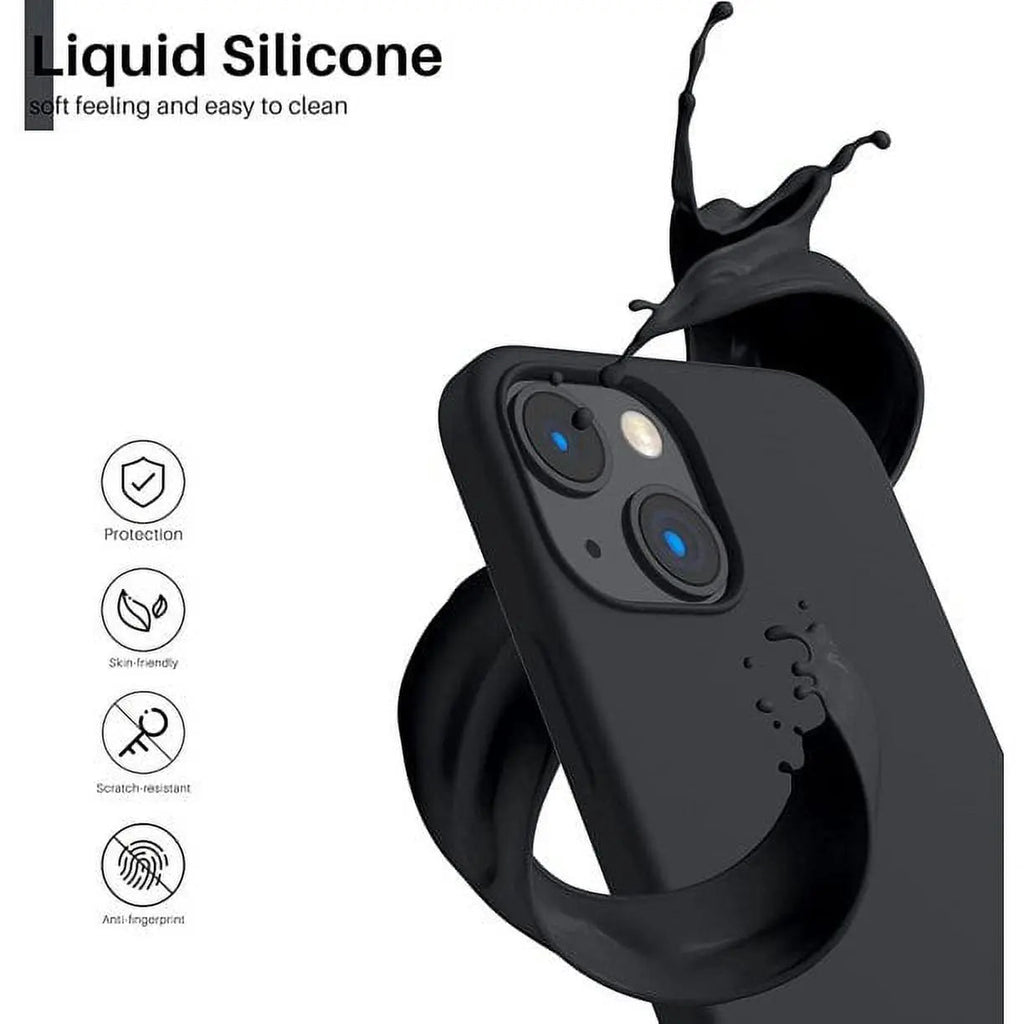 Entronix Case Compatible with iPhone 14 Plus - Soft-Touch Liquid Silicone