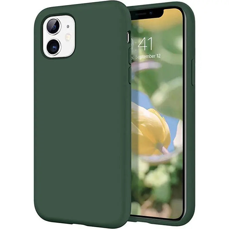 Entronix Case Compatible with iPhone 11 - Soft-Touch Liquid Silicone