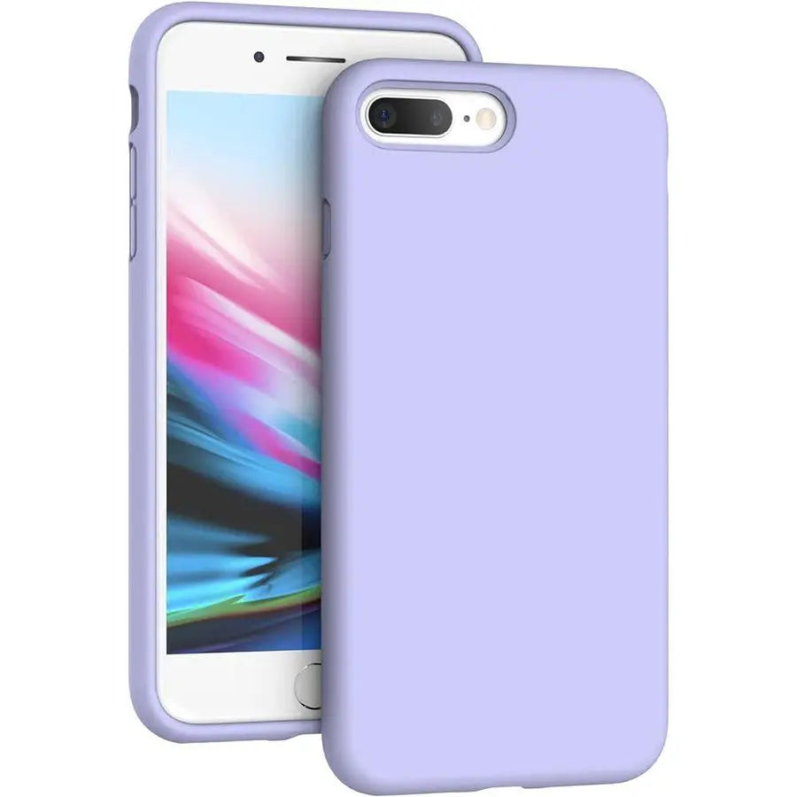 Entronix Case Compatible with iPhone 8 Plus/7 Plus - Soft-Touch Liquid Silicone