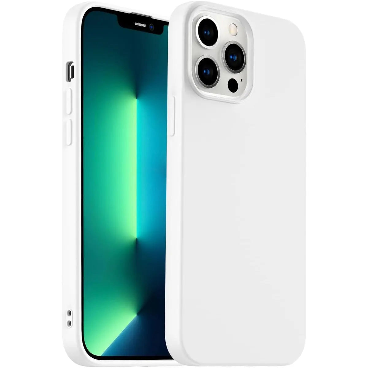 Entronix Case Compatible with iPhone 12/12 Pro - Soft-Touch Liquid Silicone