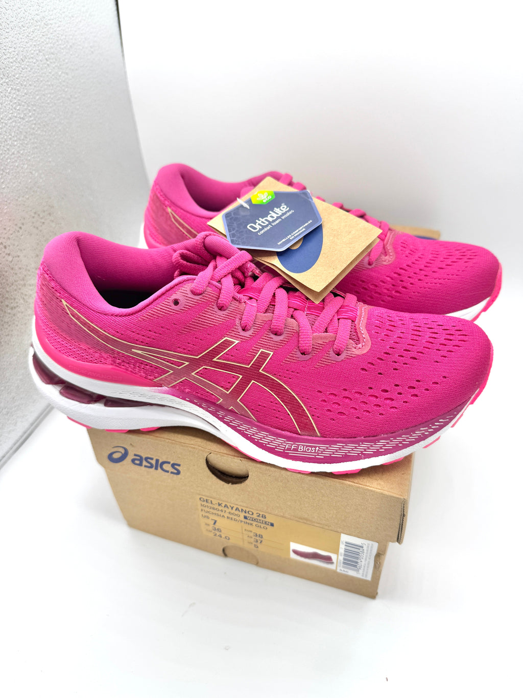 Asics Women’s Gel Kayano 28 - Fuchsia Red / Pink Glow
