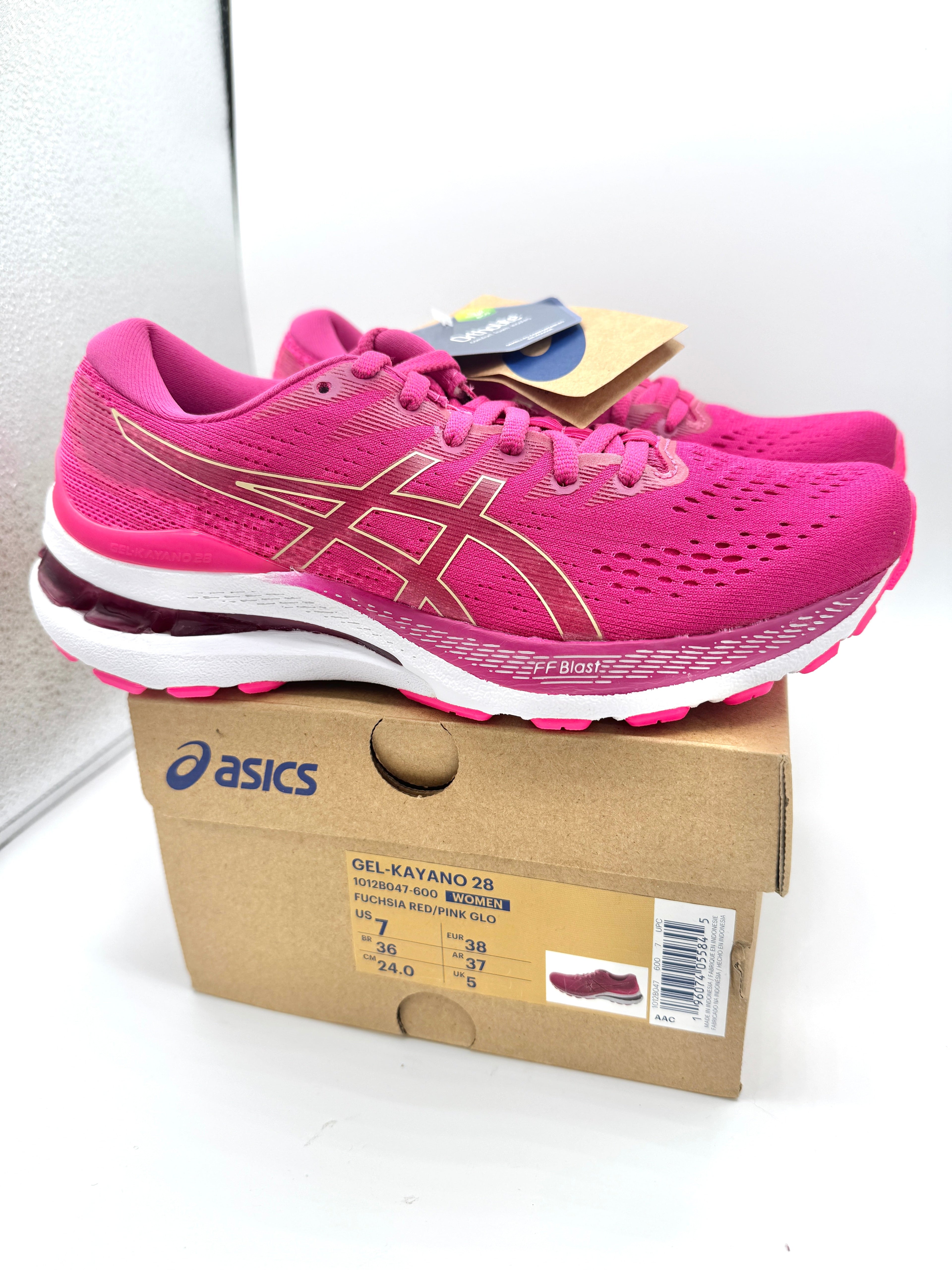 Asics Women’s Gel Kayano 28 - Fuchsia Red / Pink Glow