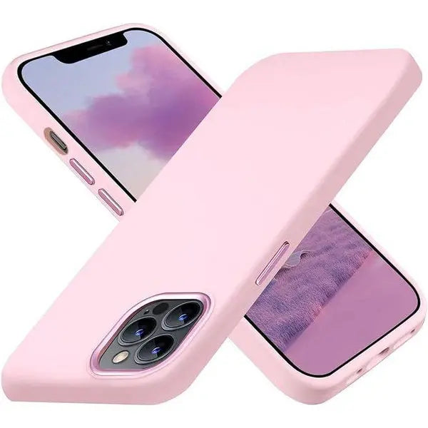 Entronix Case Compatible with iPhone 12/12 Pro - Soft-Touch Liquid Silicone