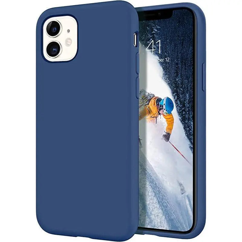 Entronix Case Compatible with iPhone 11 - Soft-Touch Liquid Silicone
