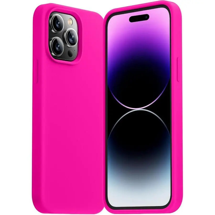 Entronix Case Compatible with iPhone 14 Pro - Soft-Touch Liquid Silicone
