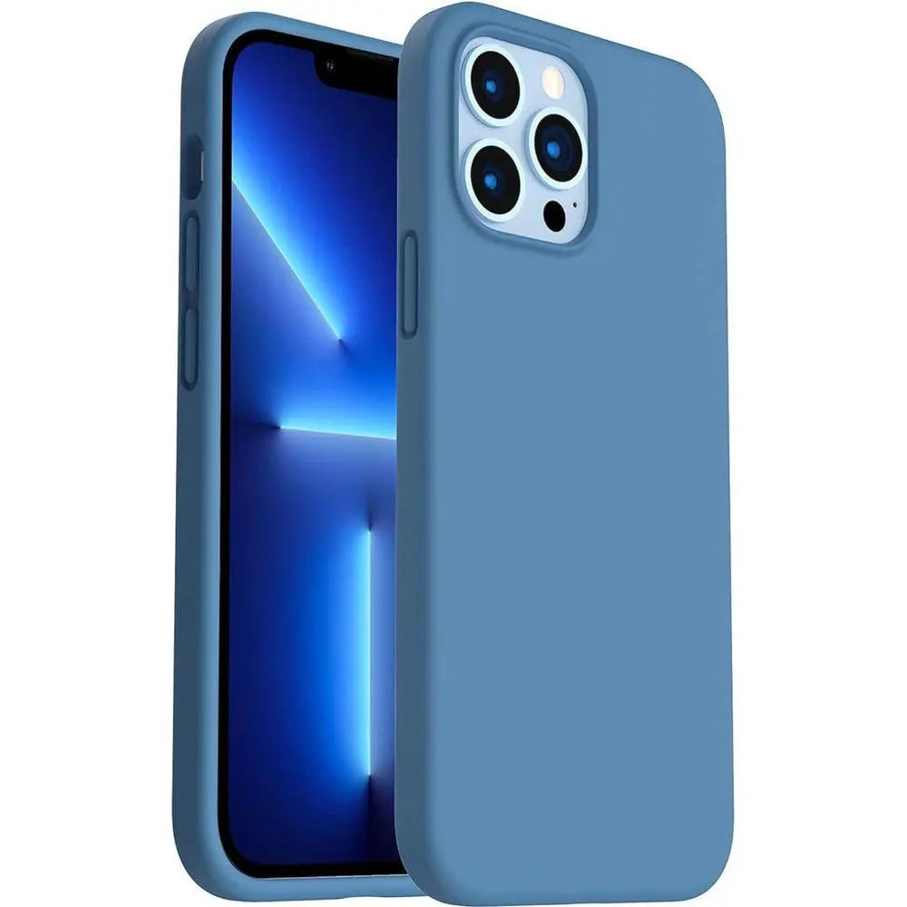 Entronix Case Compatible with iPhone 13 Pro Max - Soft-Touch Liquid Silicone