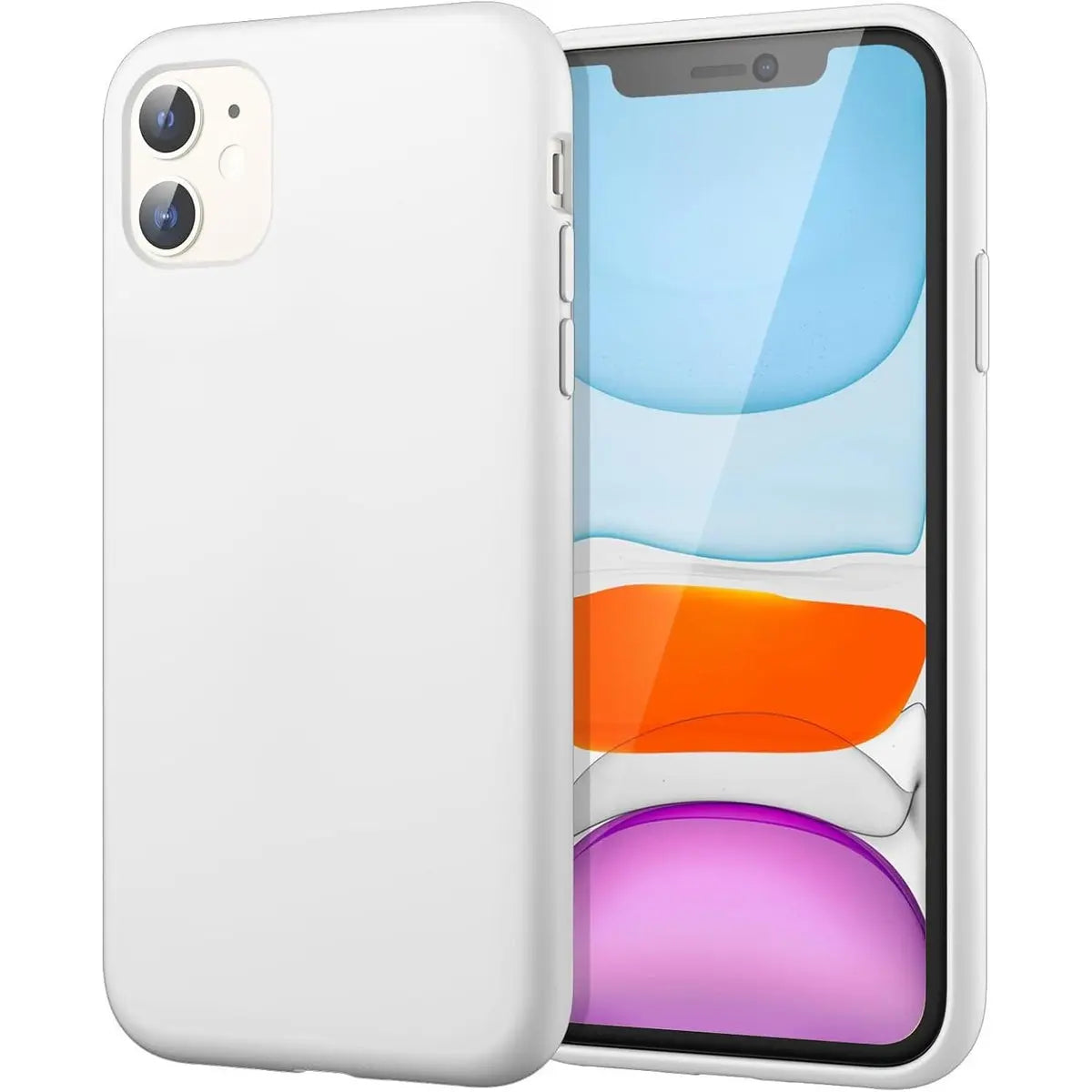 Entronix Case Compatible with iPhone 11 - Soft-Touch Liquid Silicone