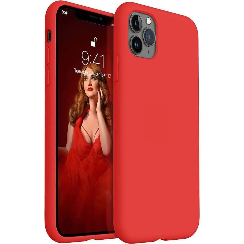 Entronix Case Compatible with iPhone 11 Pro Max - Soft-Touch Liquid Silicone