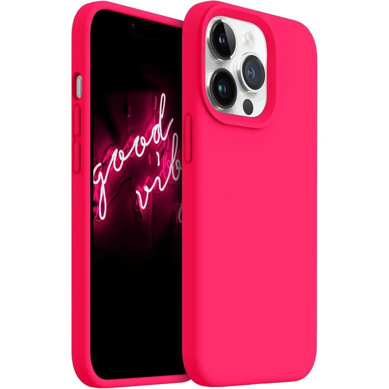 Entronix Case Compatible with iPhone 12 Pro Max - Soft-Touch Liquid Silicone