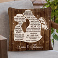 Personalized I Miss Your Voice Memorial Pillow Cover/Quilt/Fleece Blanket - Memorial Gift Idea