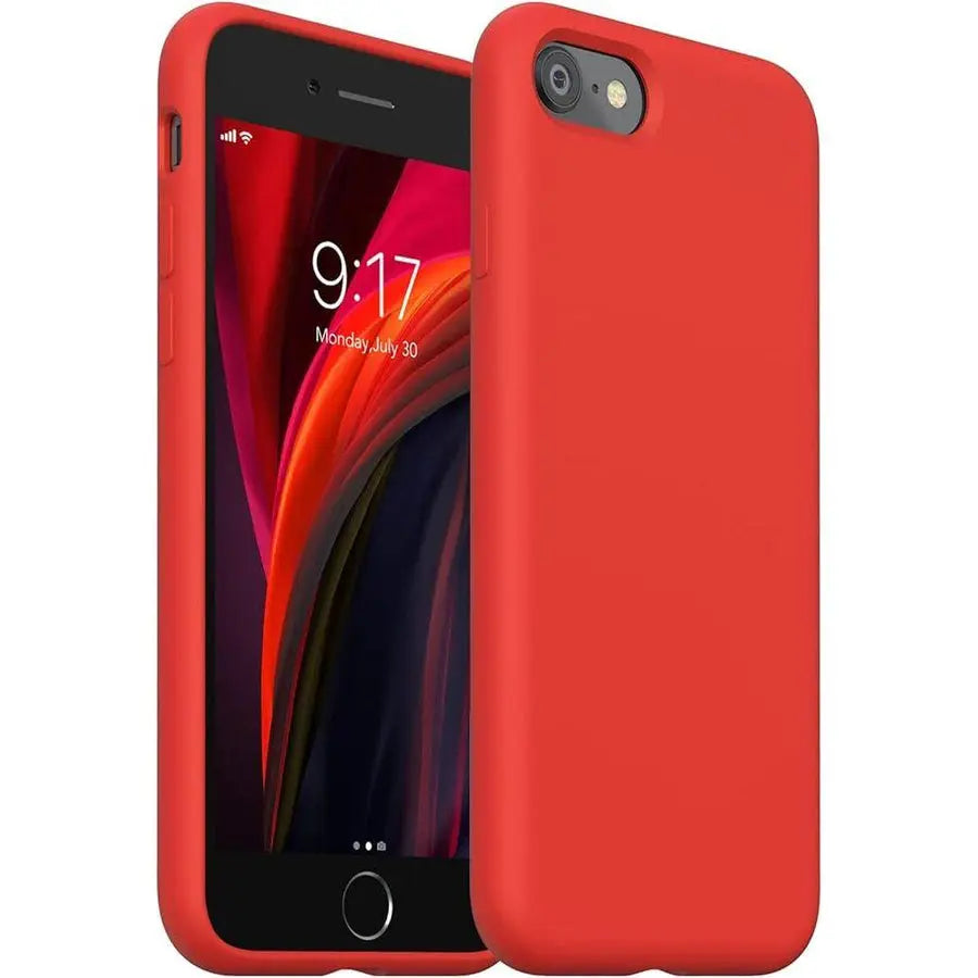 Entronix Case Compatible with iPhone 8/7/SE (2nd Gen) - Soft-Touch Liquid Silicone