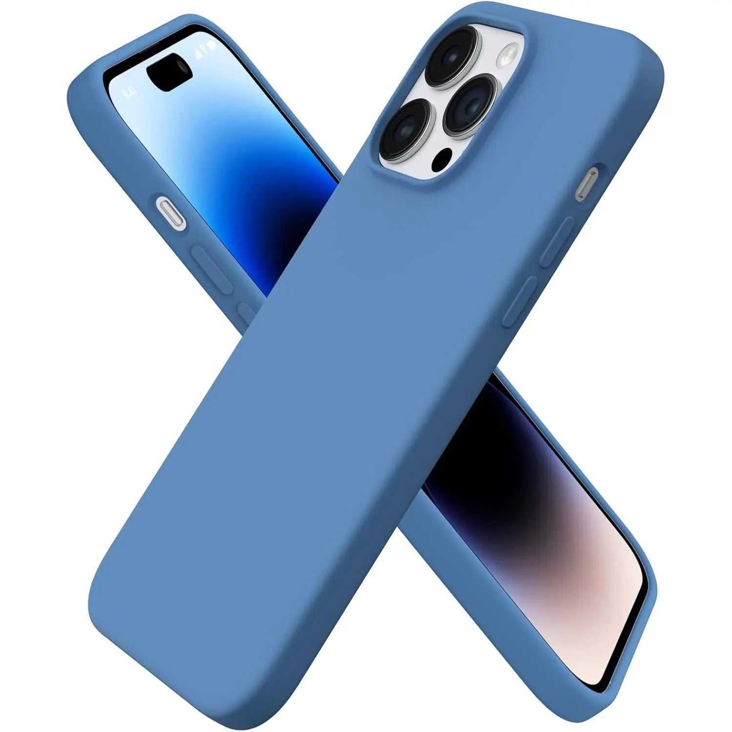 Entronix Case Compatible with iPhone 12/12 Pro - Soft-Touch Liquid Silicone