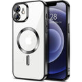Entronix [Magnetic] Case Compatible with iPhone 11 - [Clear Back] Luxury Glossy Cover