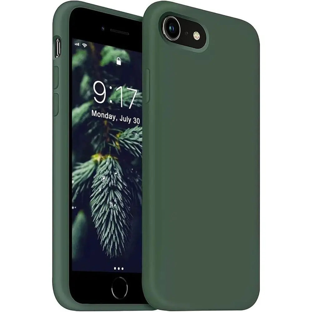 Entronix Case Compatible with iPhone 8/7/SE (2nd Gen) - Soft-Touch Liquid Silicone